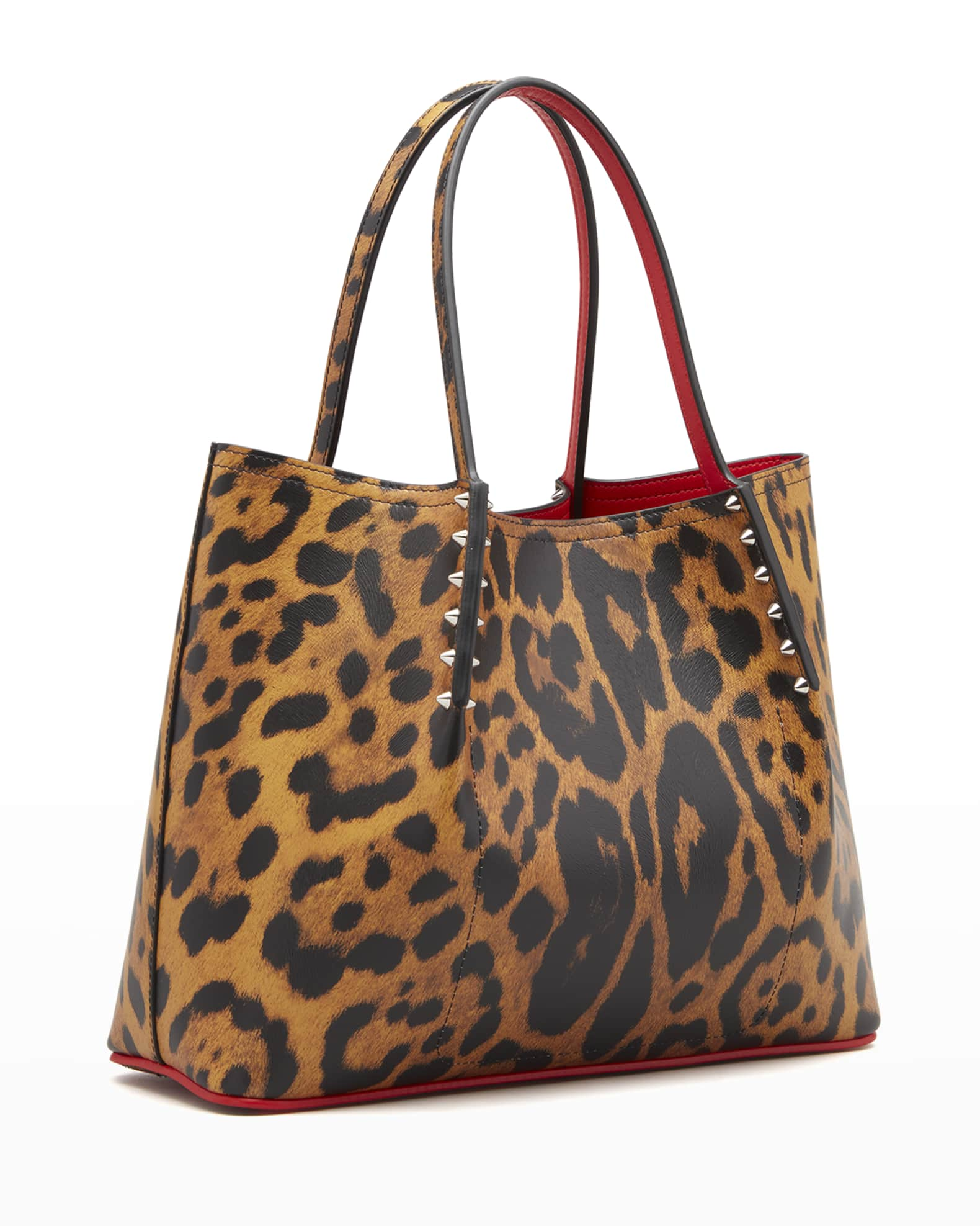 Christian Louboutin Cabarock Mini Leopard Tote Bag