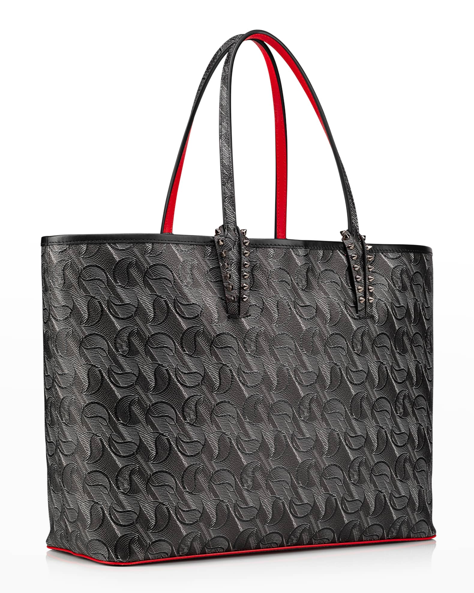 Louis Vuitton and Christian Louboutin Red Monogram Canvas and Calf