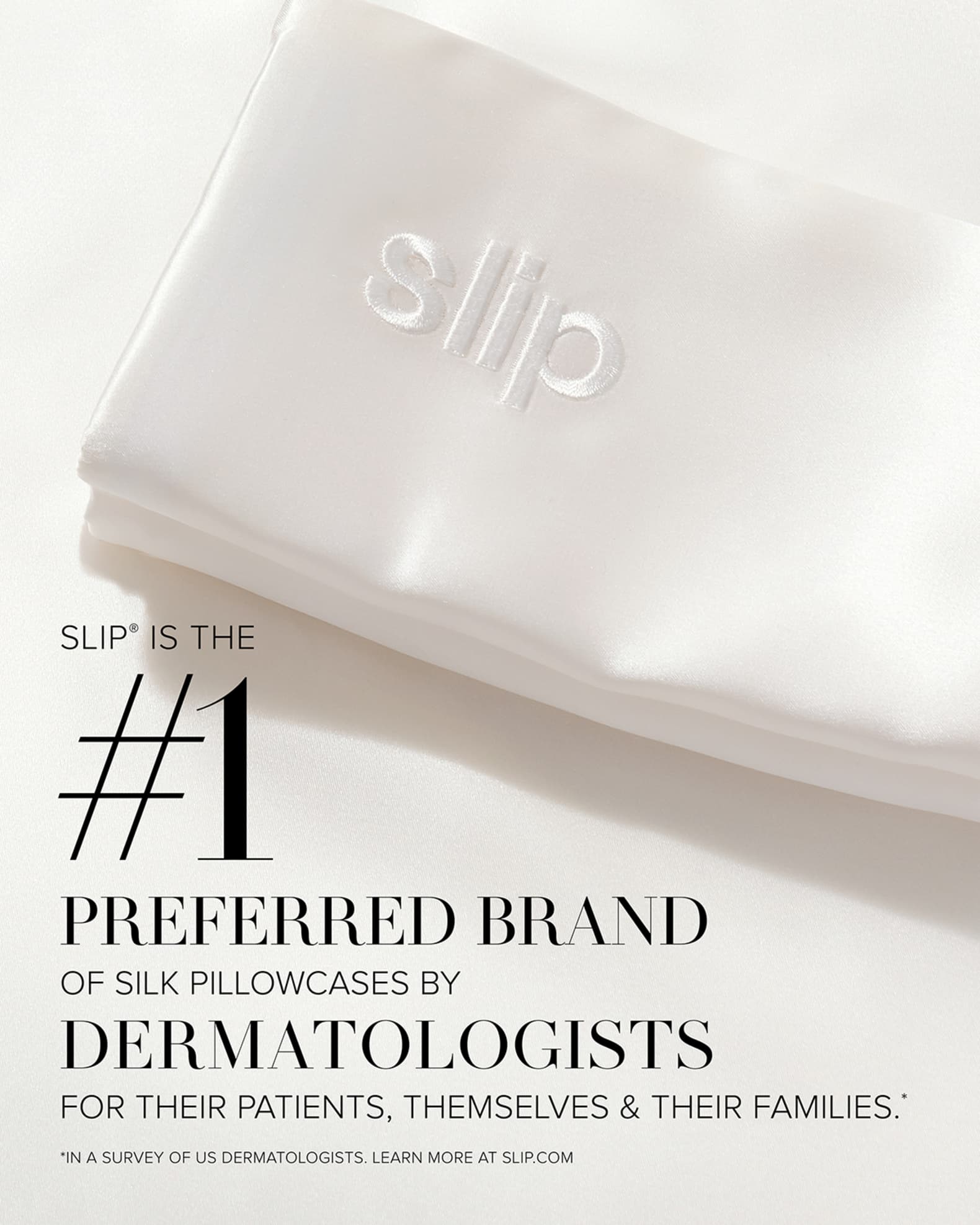 Slip x Alice + Olivia Pure Silk Queen Pillowcase Neiman Marcus