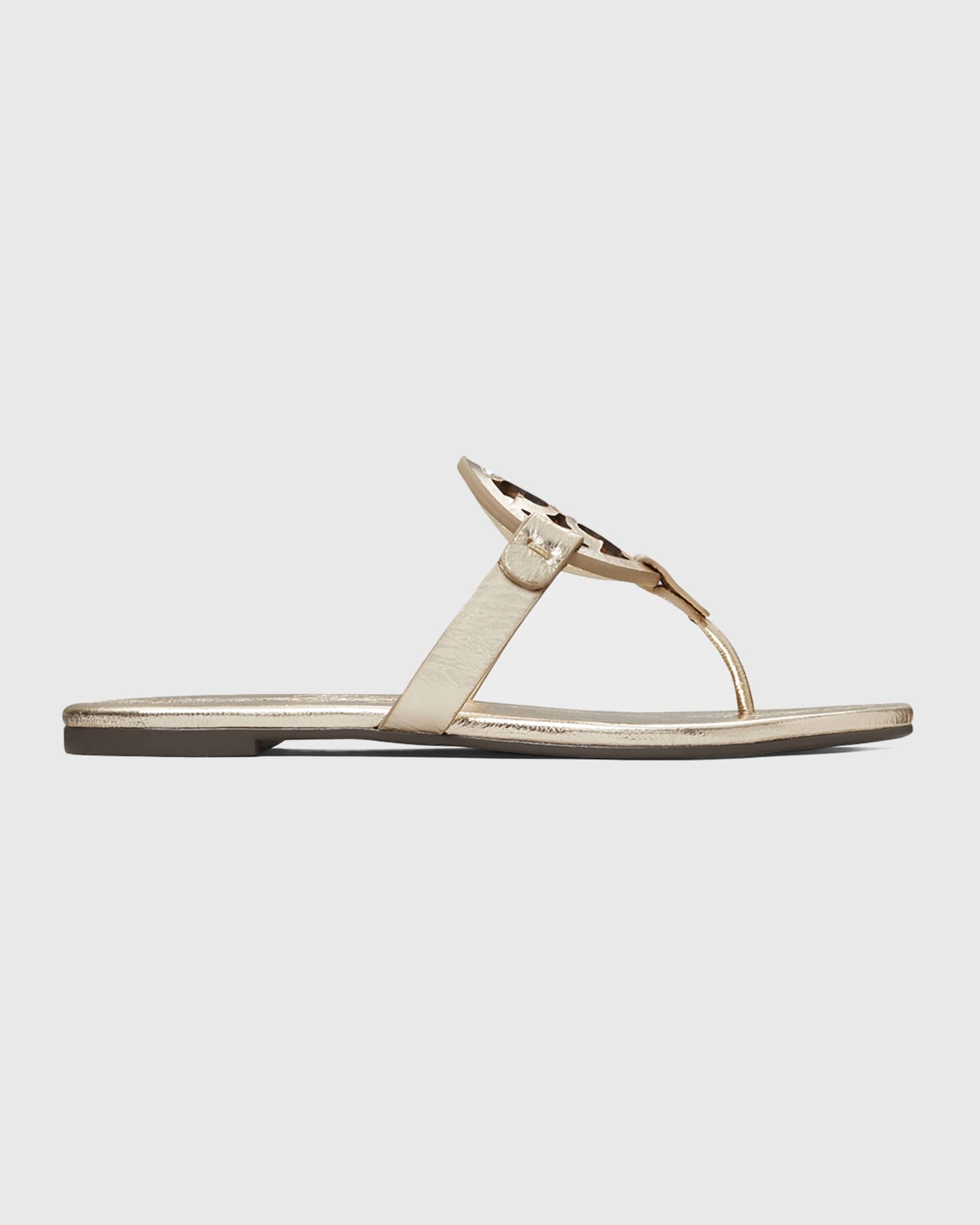 Miller sandal spark gold top