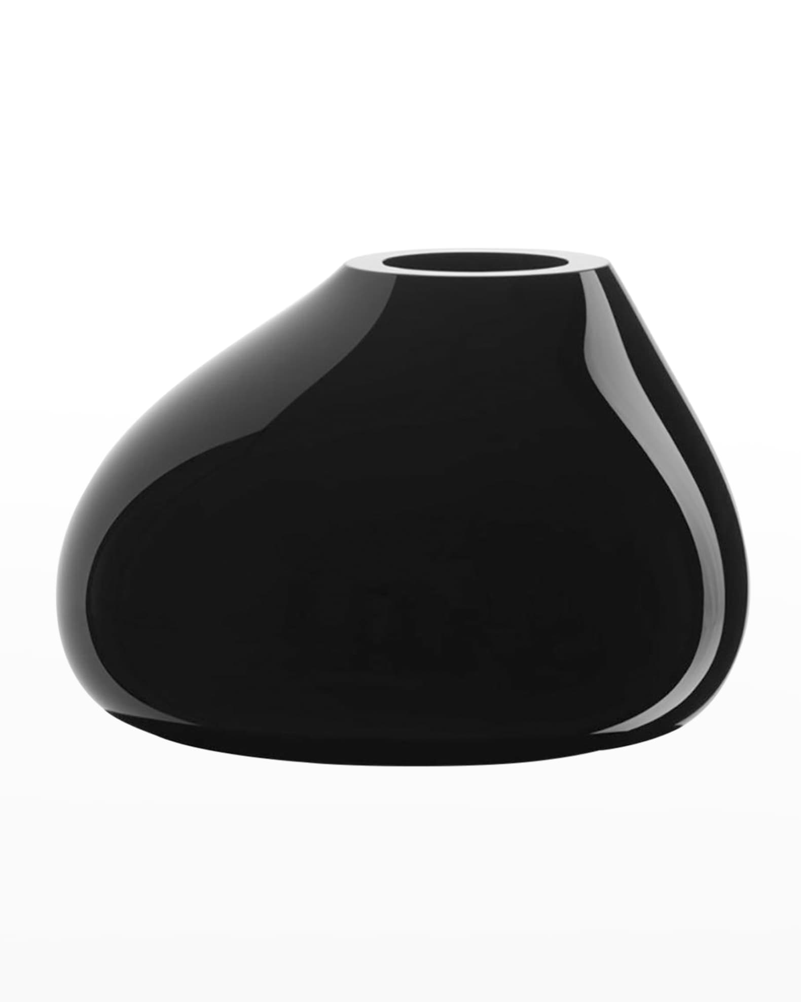 Ebon Black Large Vase 1