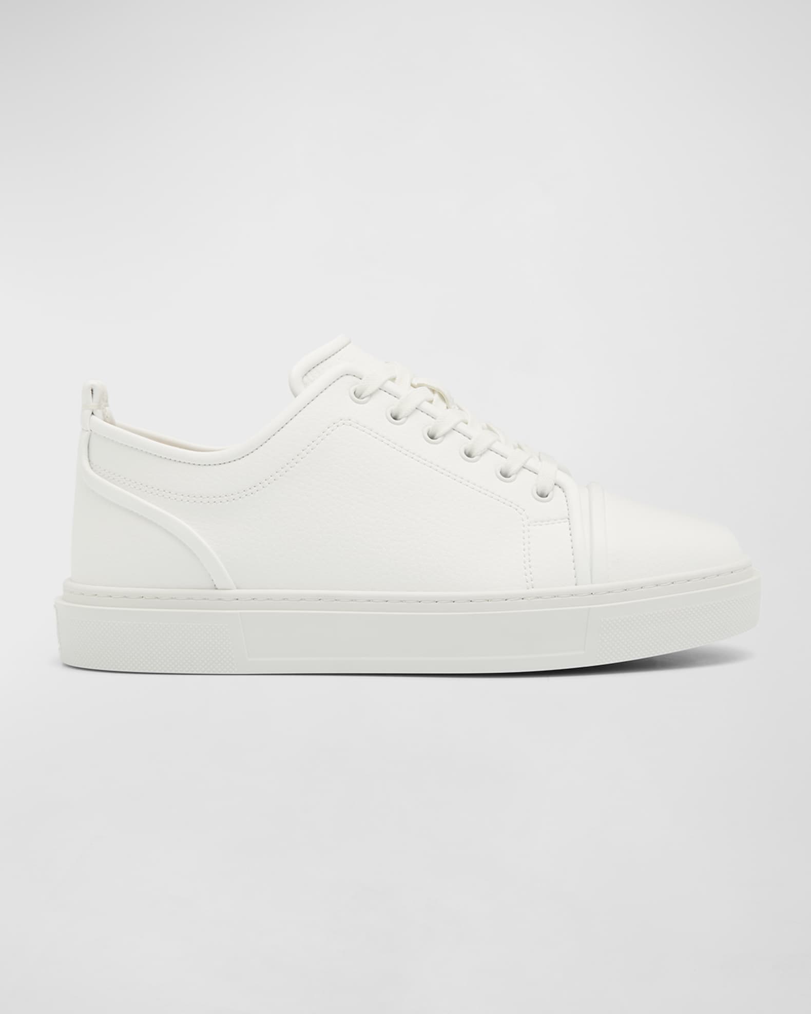 Christian Louboutin Men's Adolon Junior Leather Low-Top Sneakers