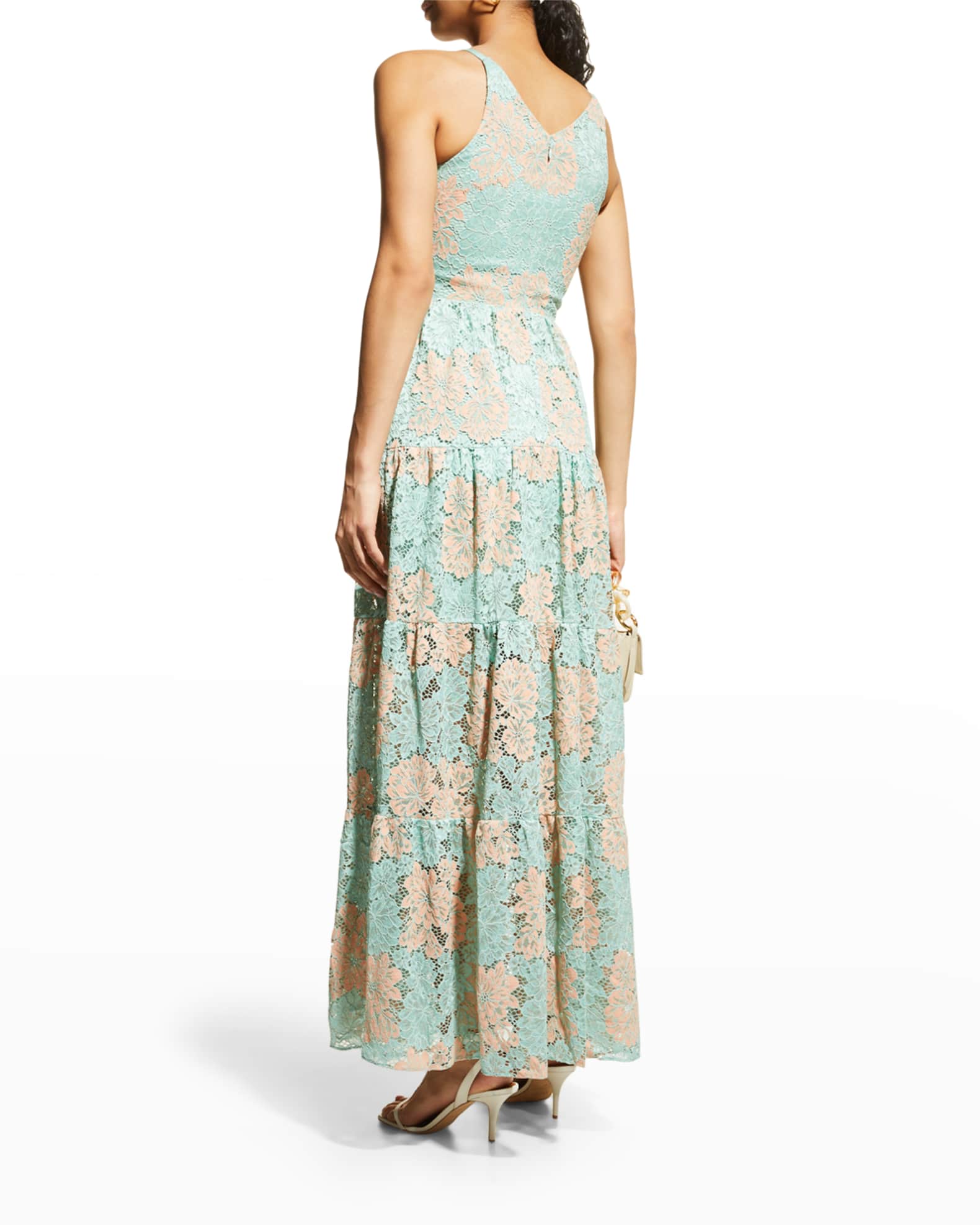 flared maxi gown