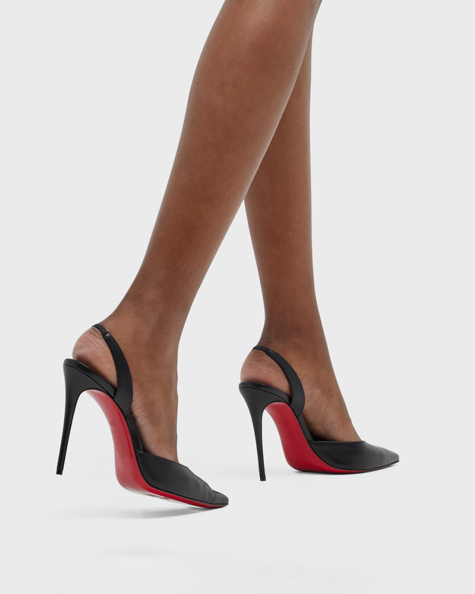 CHRISTIAN LOUBOUTIN Kate 100 suede pumps