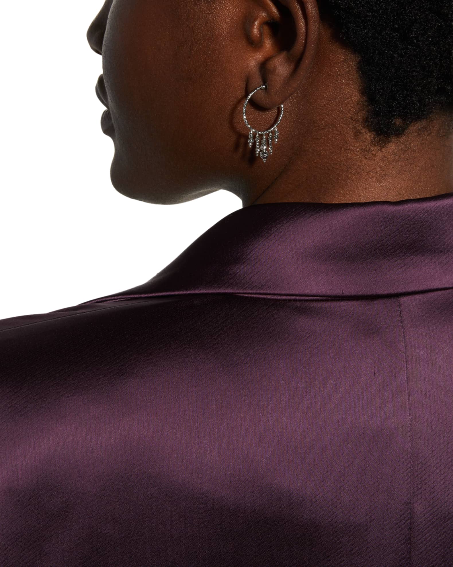 Platinum Sunrise Bar Necklace 1