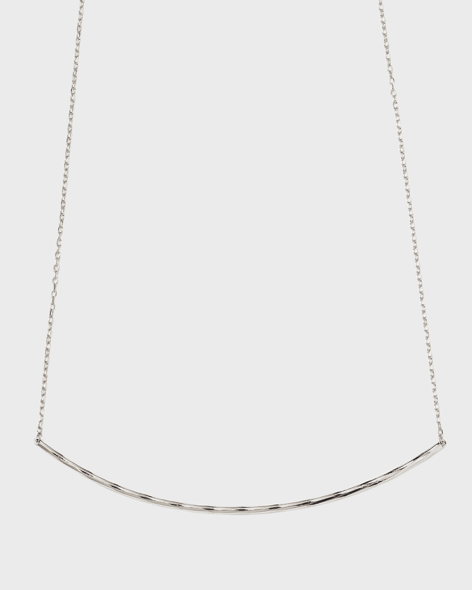 Platinum Sunrise Bar Necklace 0