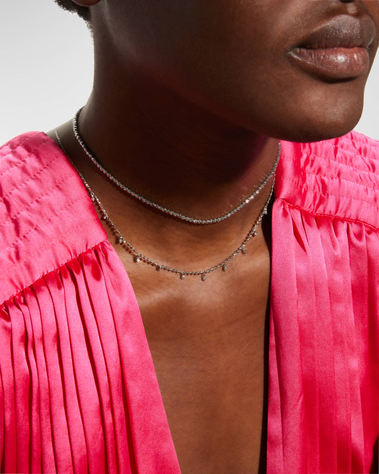 Platinum Halo Choker 1
