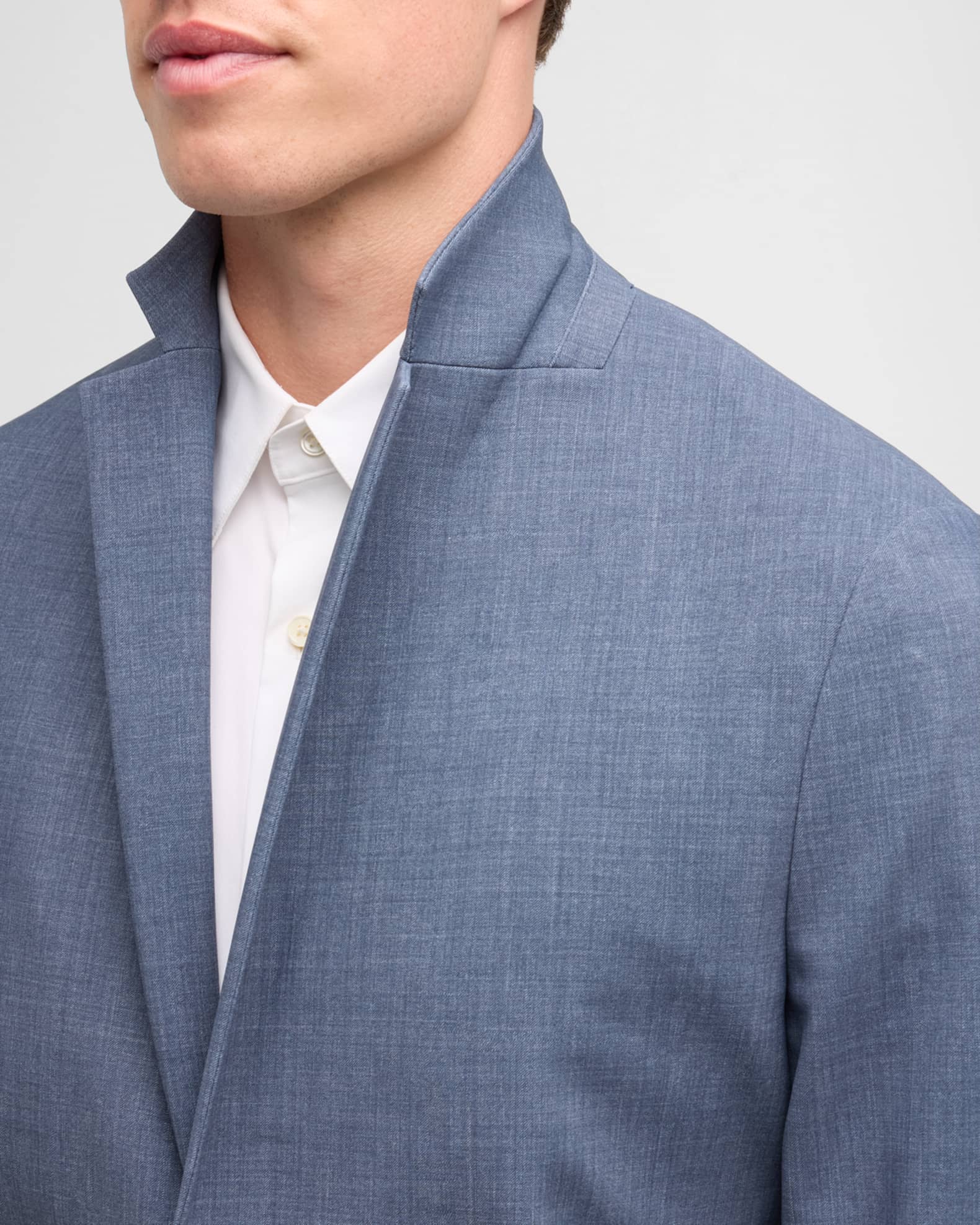THEORY Clinton Precision Ponte Blazer For Men | MR PORTER