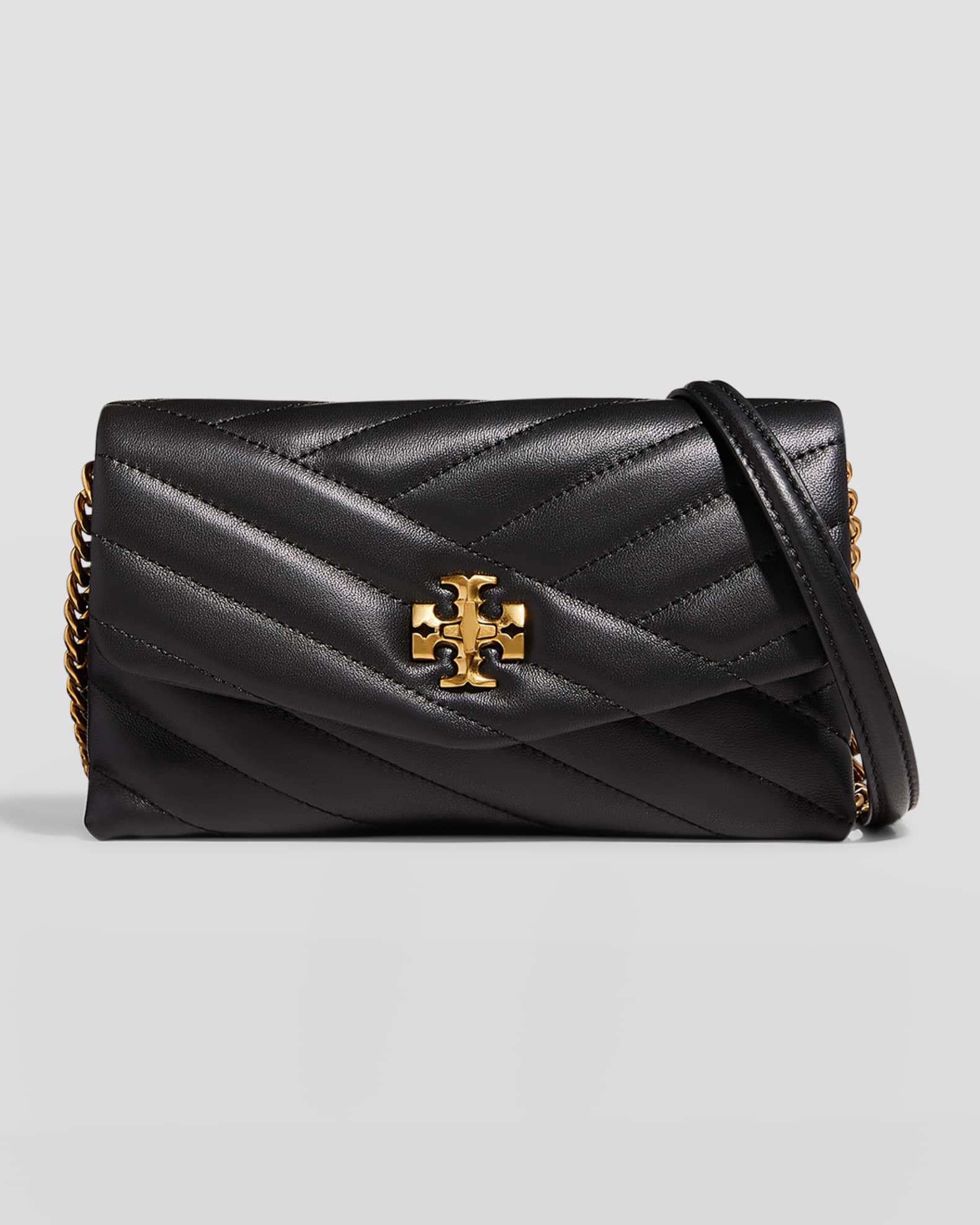Tory Burch Kira ChevronQuilted Leather Crossbody Bag Neiman Marcus