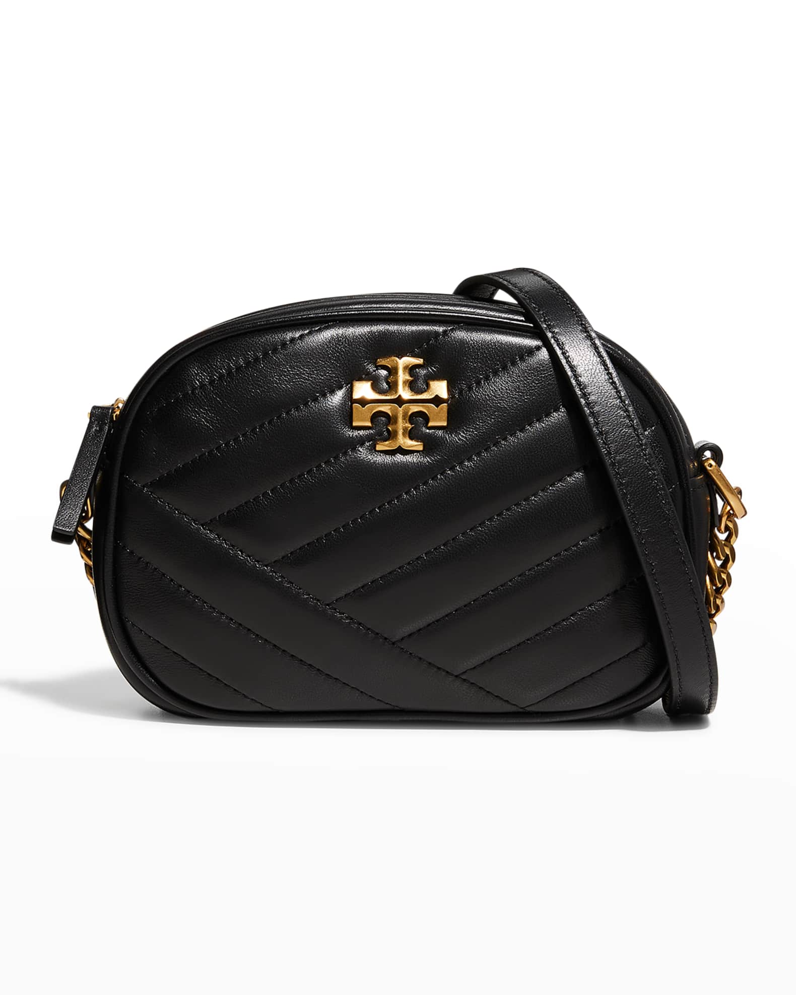 Tory Burch Kira Small Chevron Quilted Camera Crossbody Bag Neiman Marcus