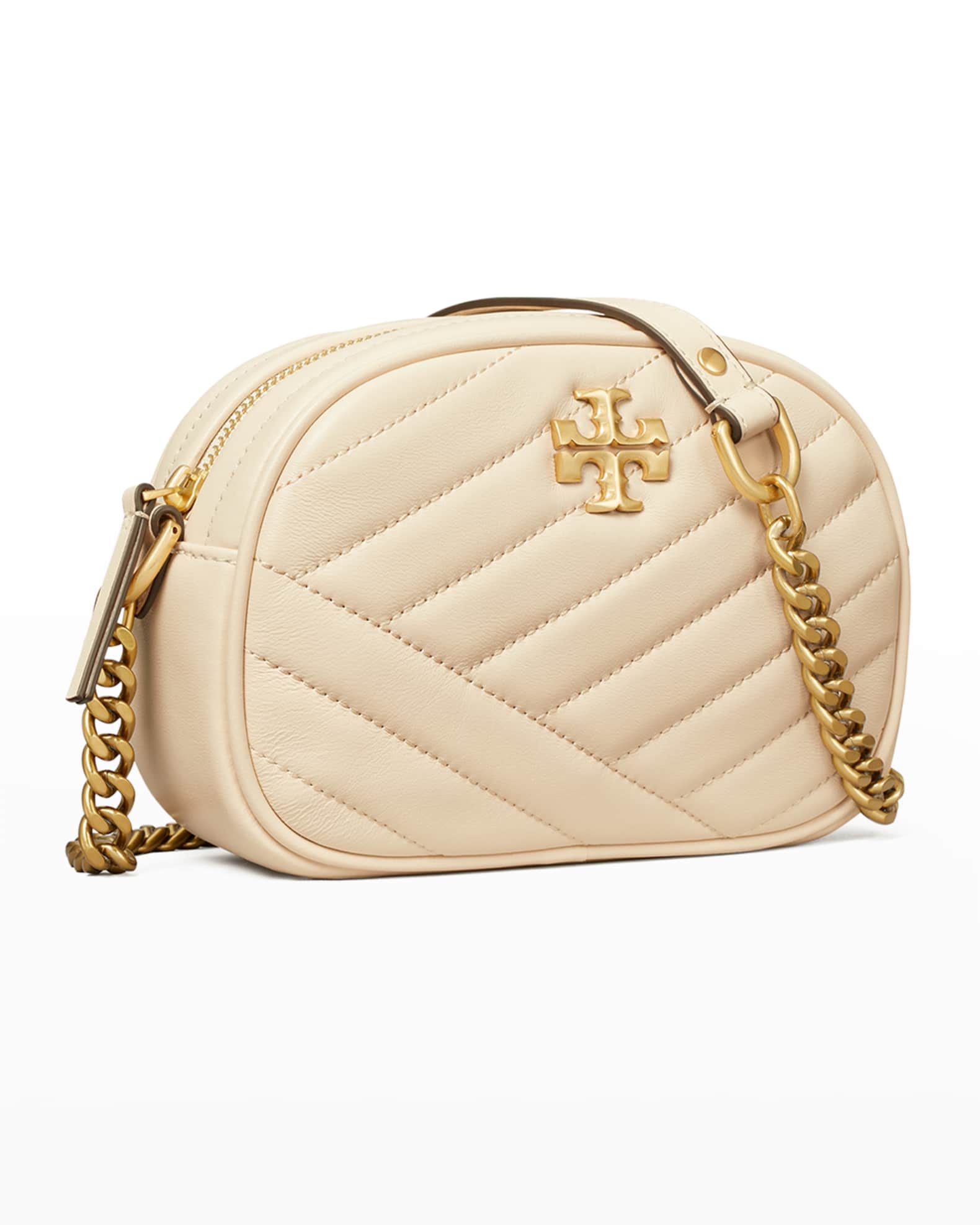 Tory Burch Kira Small Chevron Quilted Camera Crossbody Bag Neiman Marcus