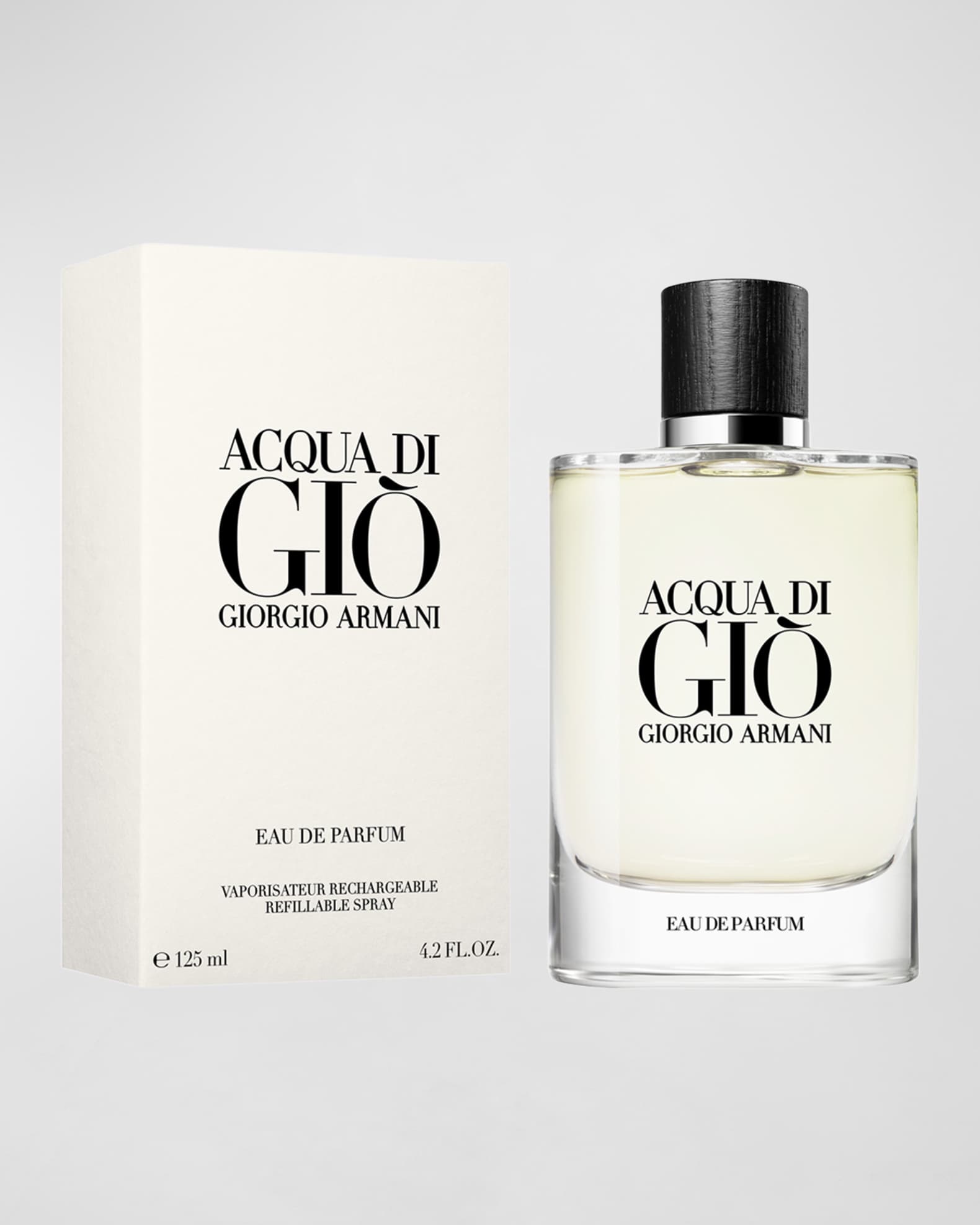 ARMANI beauty Acqua di Gio For Men Refillable Eau de Parfum, 4.2 oz.