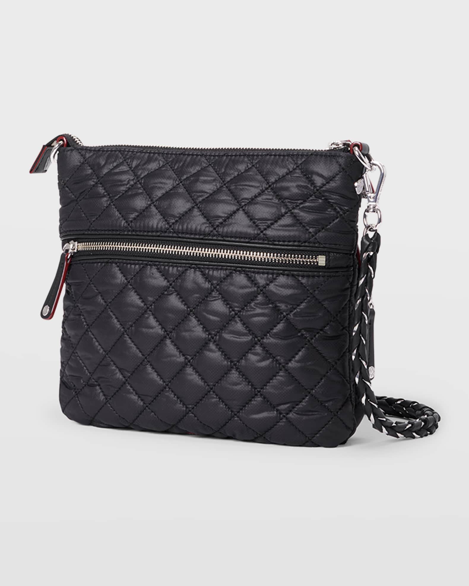 MZ WALLACE Crosby Zip Nylon Crossbody Bag | Neiman Marcus