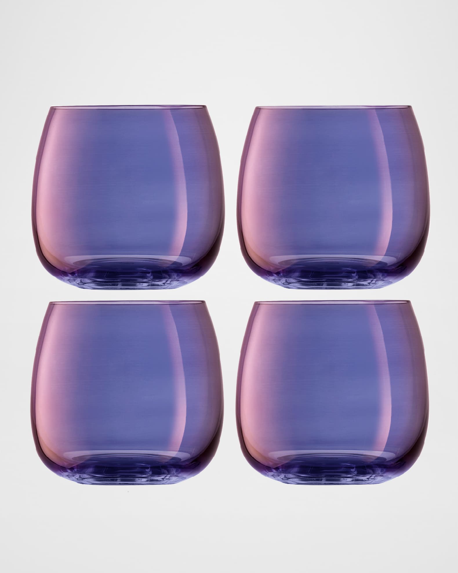 Aurora Stemless Wine Glasses, Set of 4 0