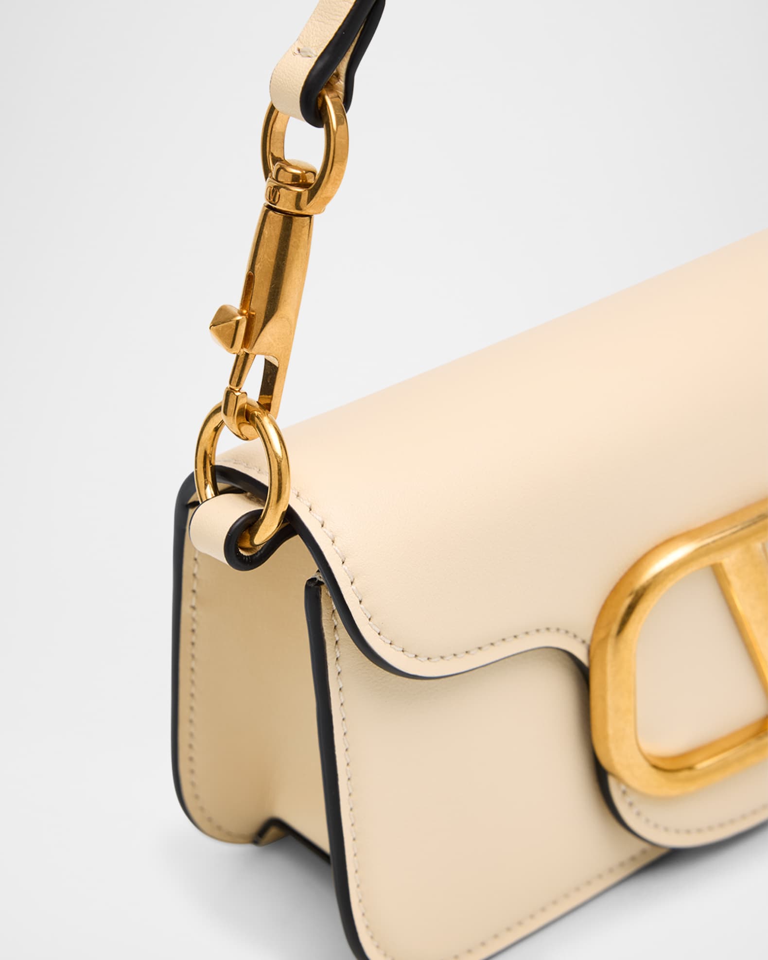 Valentino Garavani Loco Small VLOGO Calfskin Shoulder Bag