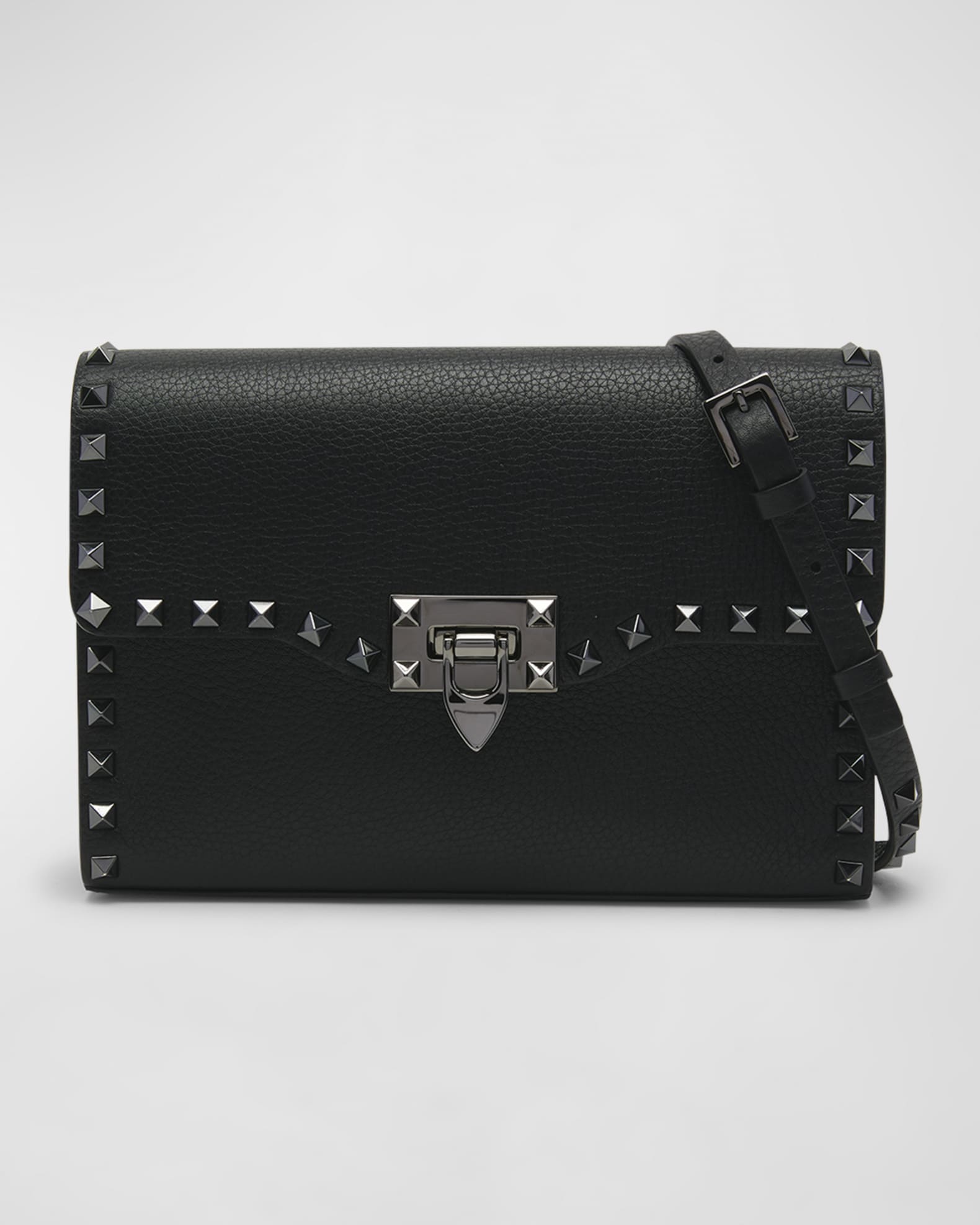 Rockstud Small Calfskin Shoulder Bag 0