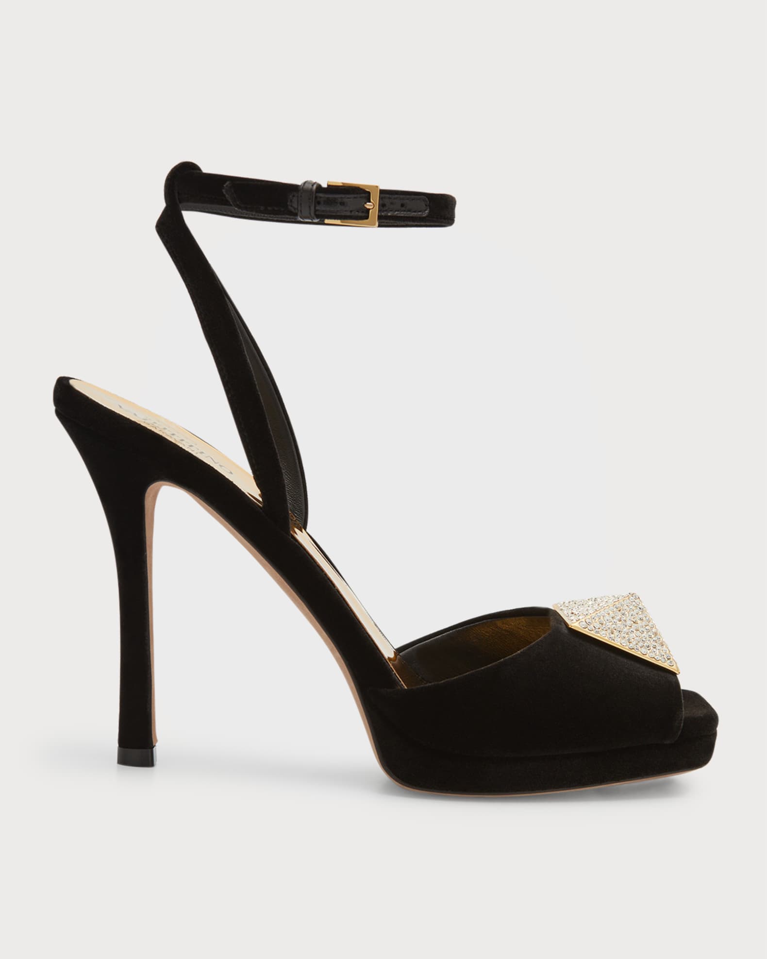 roman stud solo ankle strap sandals