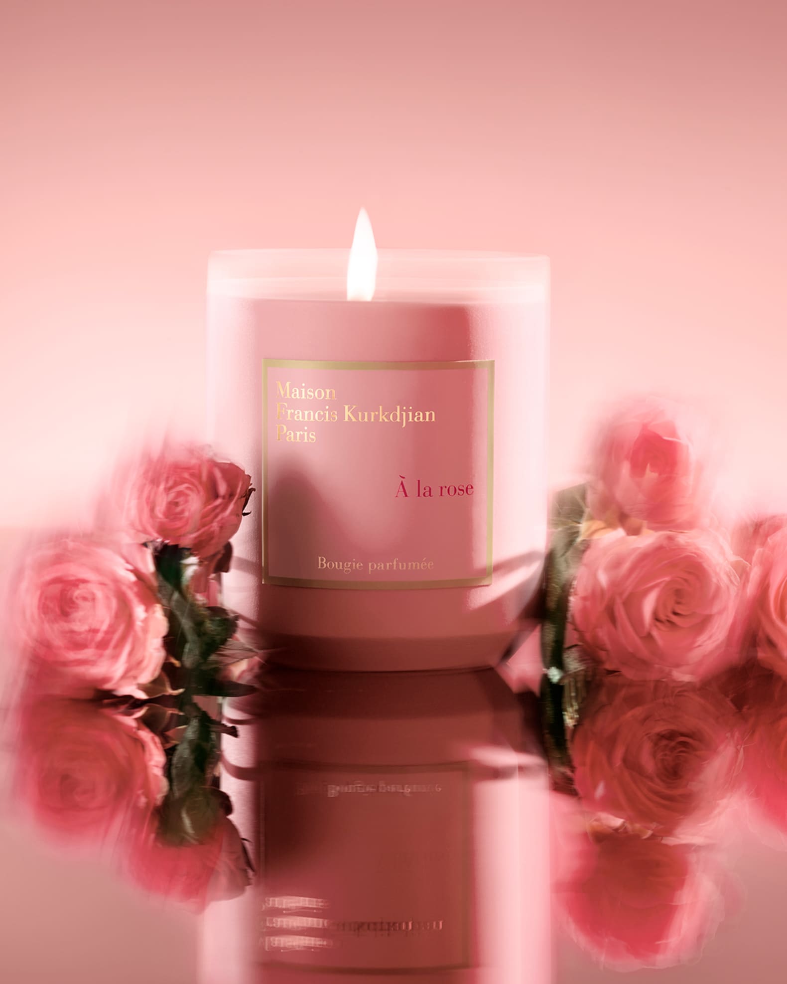 Maison Francis Kurkdjian A la Rose Candle, 9.87 oz. | Neiman