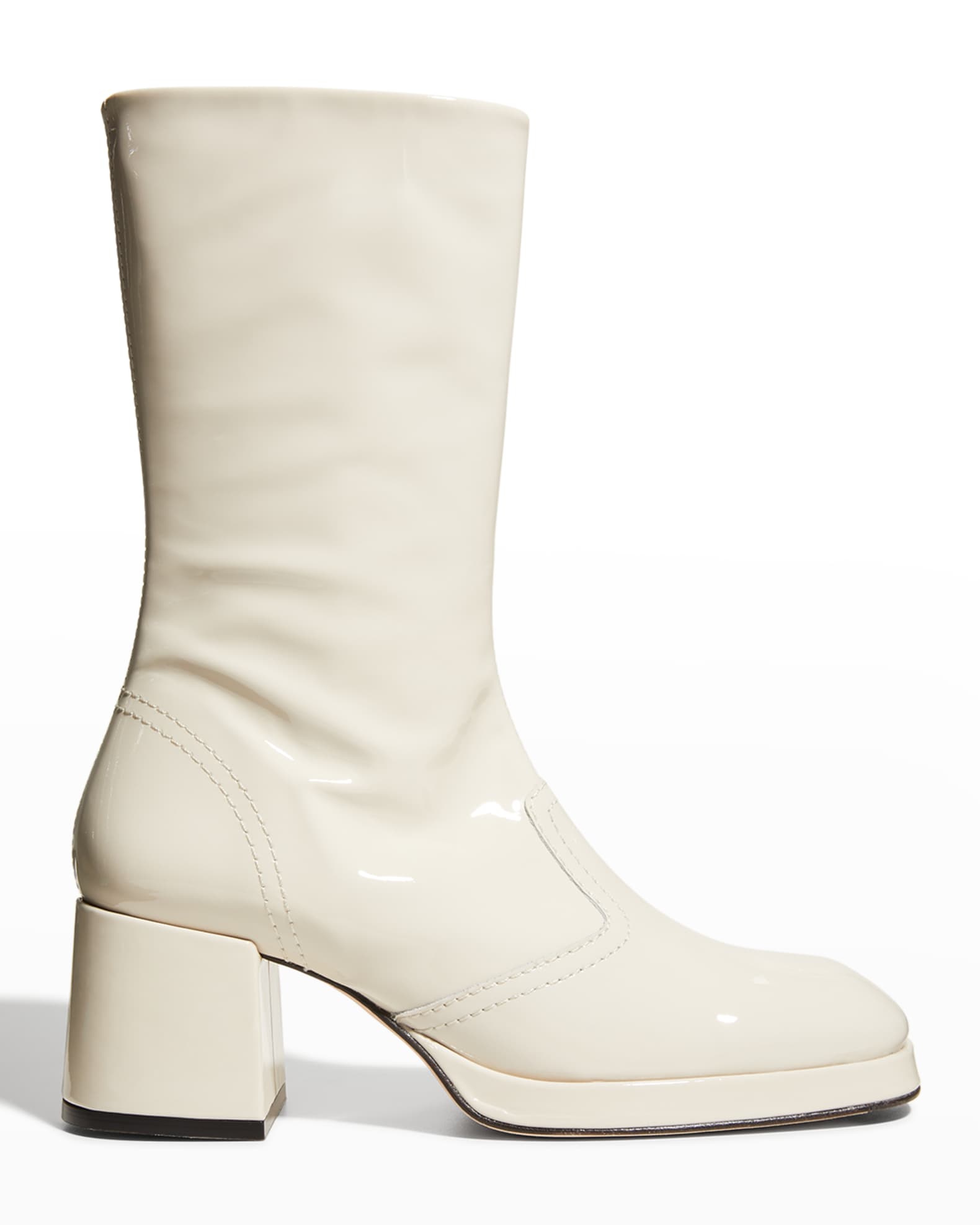 cass block heel boot
