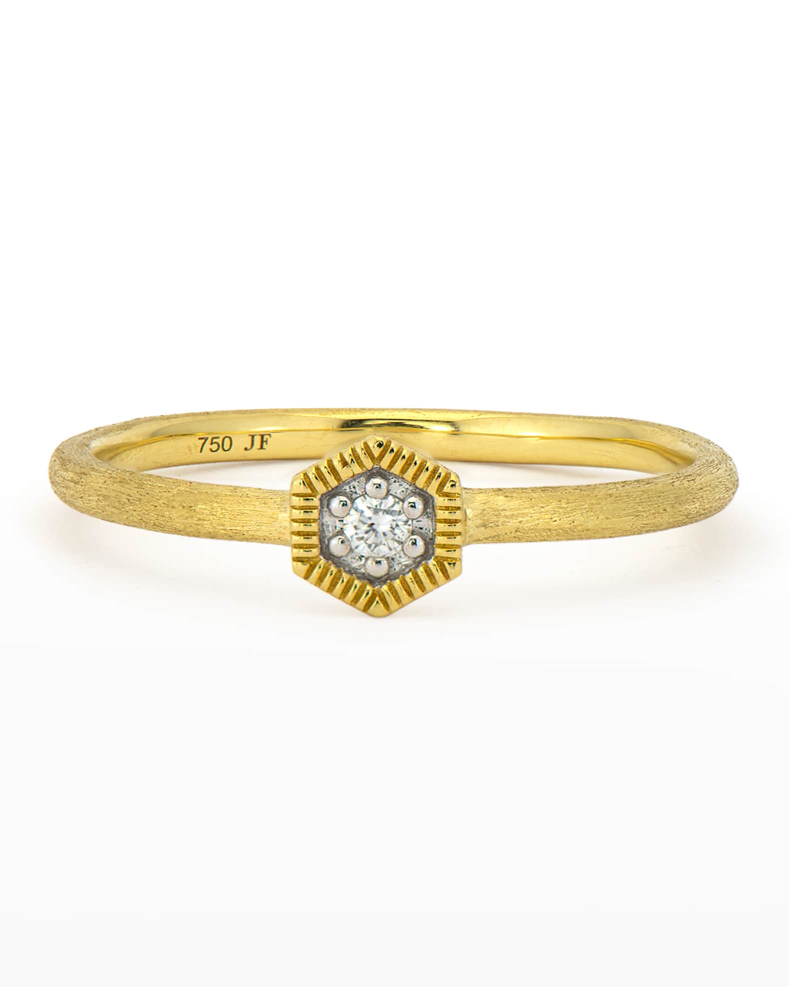Petite Diamond Crown Ring