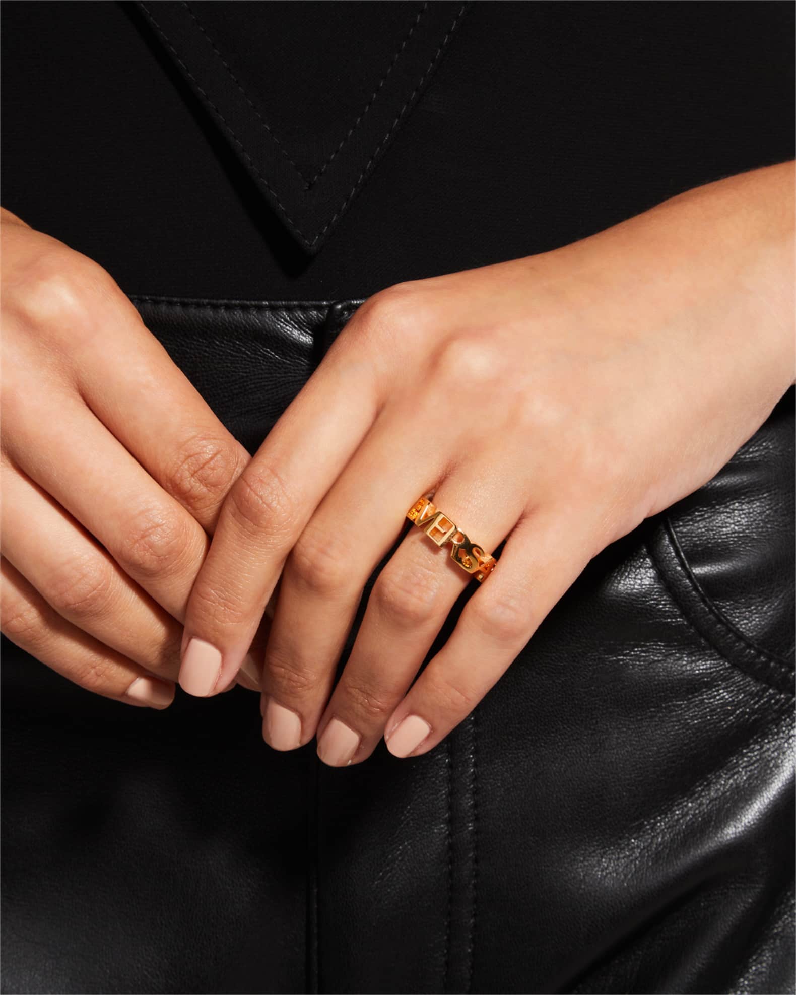 Logo Lettering Ring 1