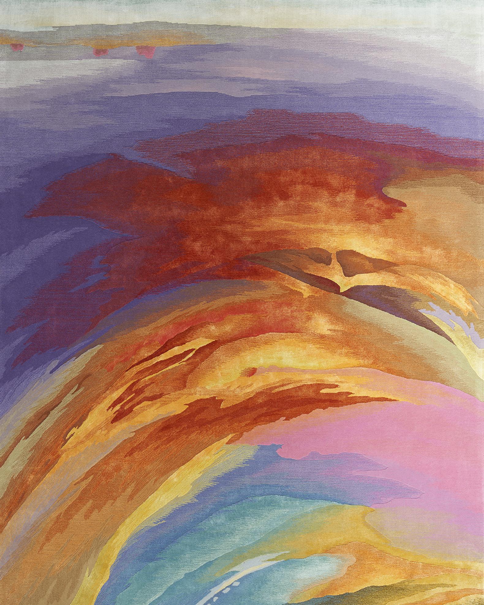 Bright Hand-Tufted Rug | Neiman Marcus