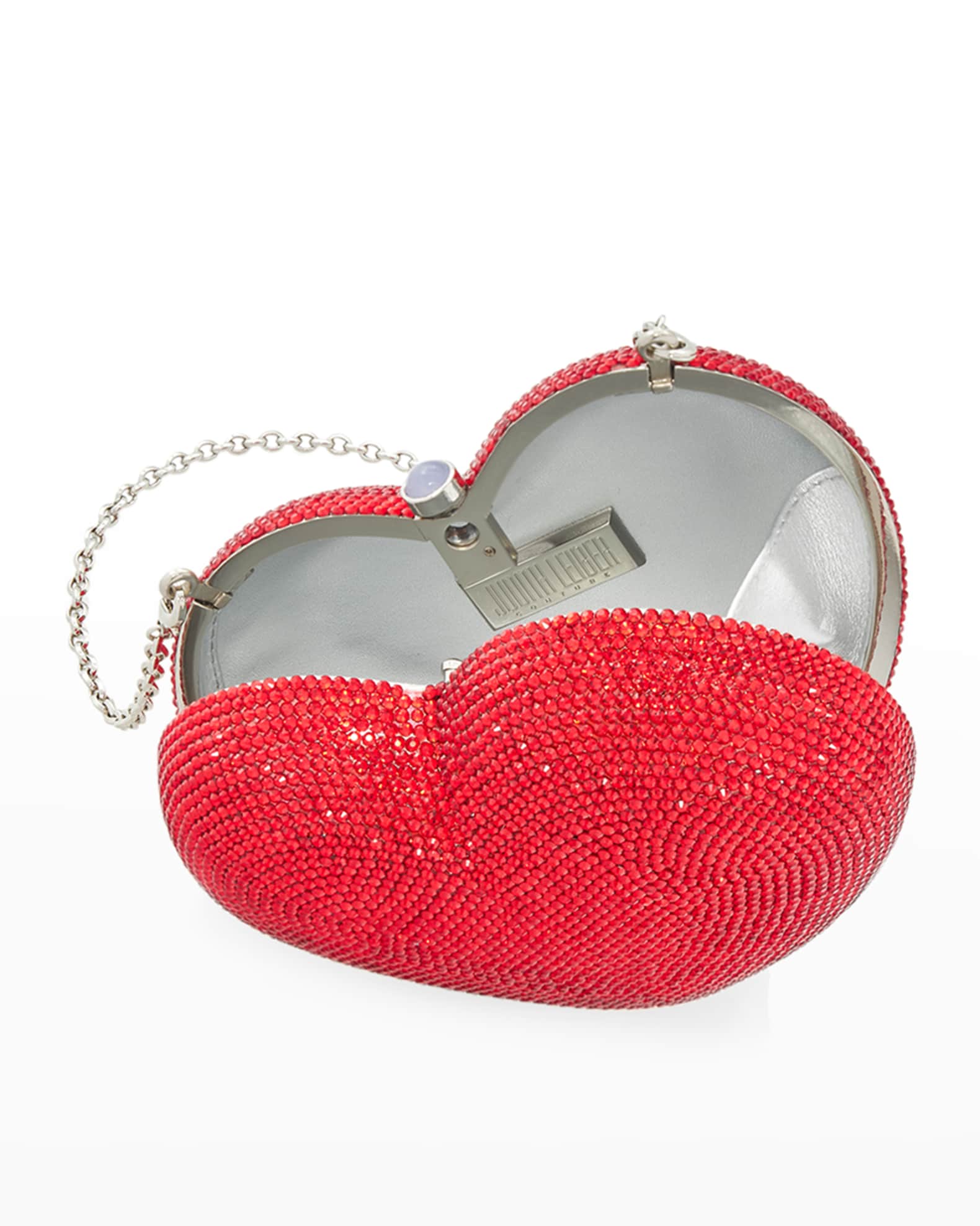 L'Amour Petit Coeur Crystal Minaudiere 1