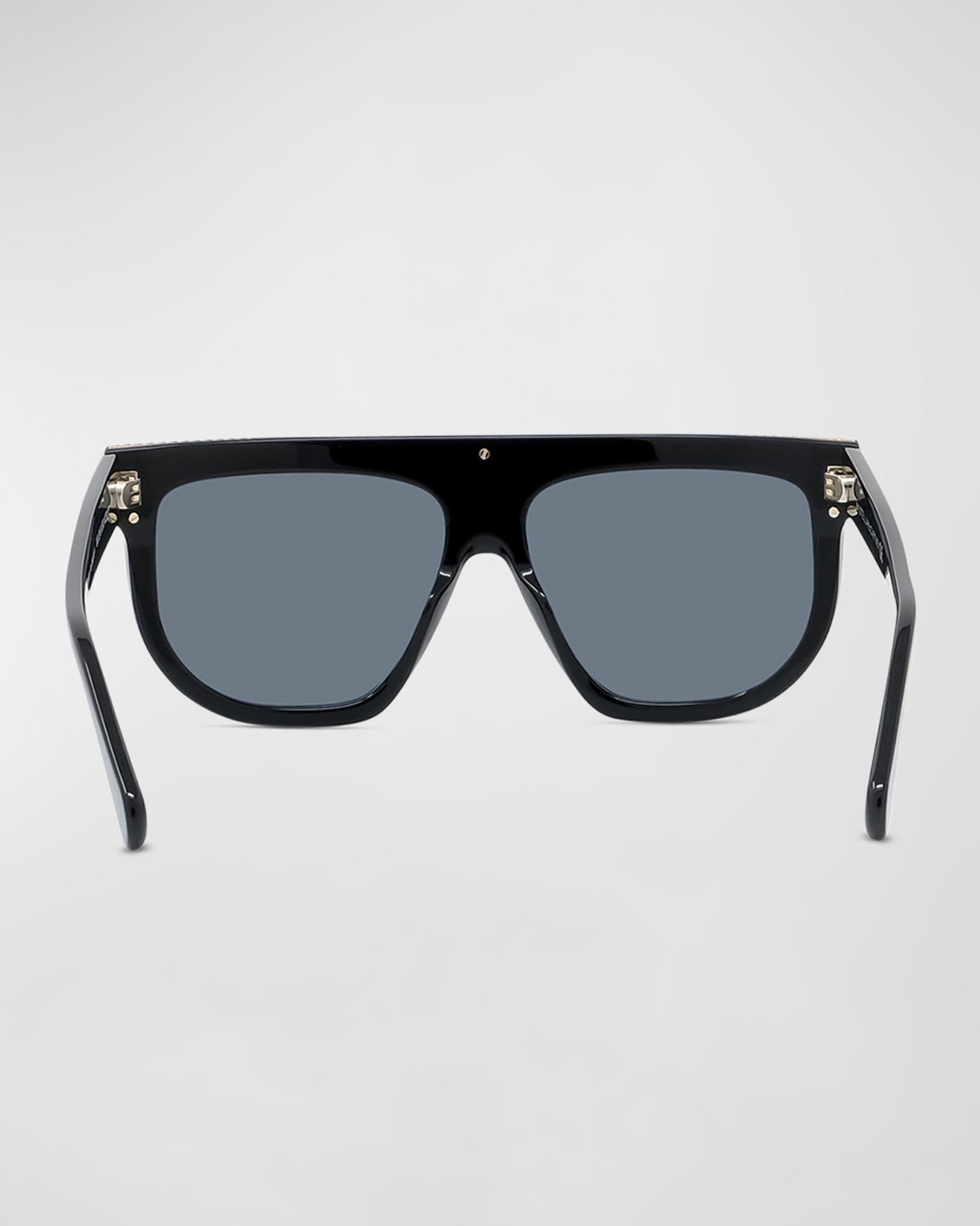 Stella McCartney Black Sunglasses with Cream Case Stella McCartney SC0006S Shiny Black Prescription Sunglasses main image 2