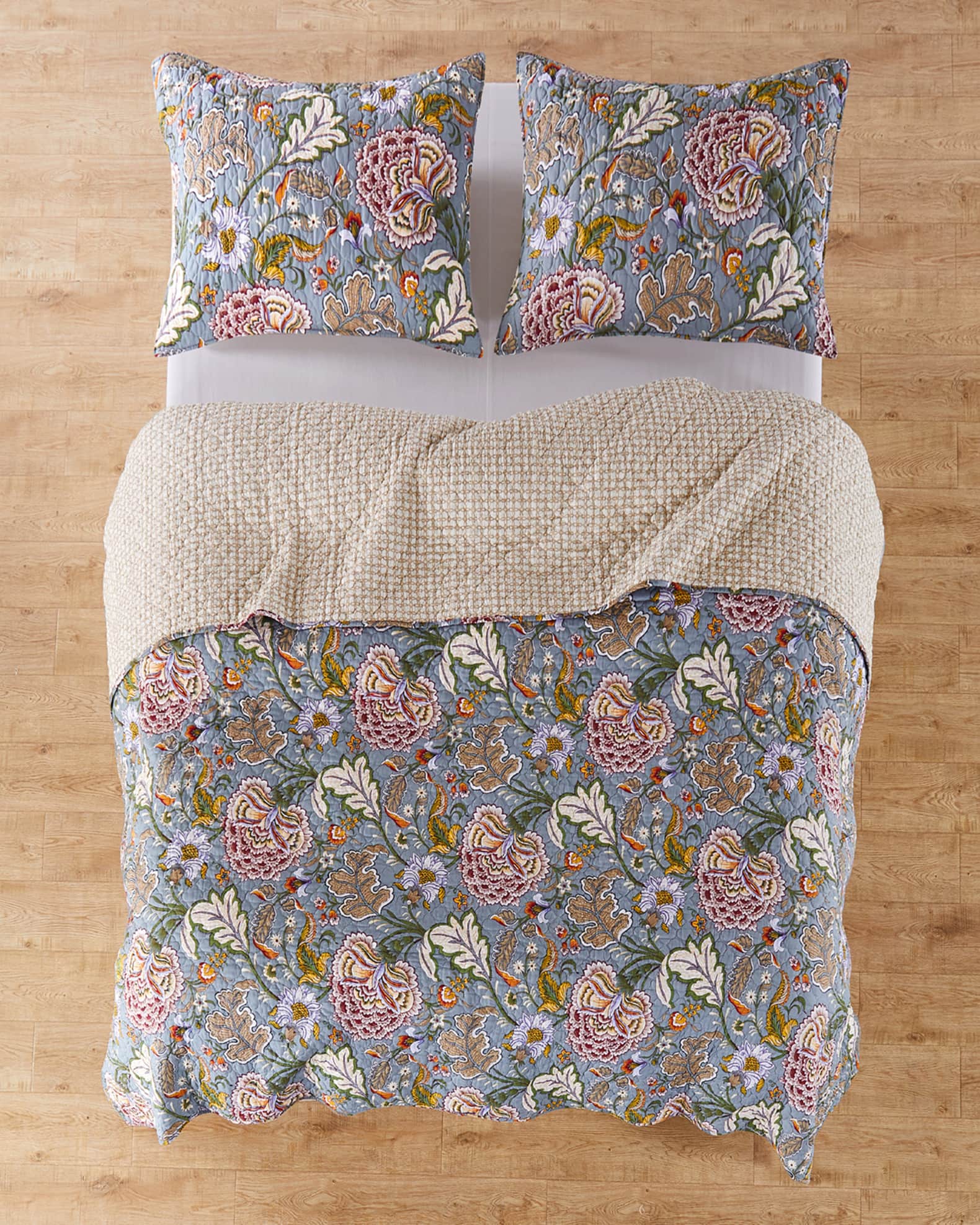 Angelica Full/Queen Quilt Set Neiman Marcus