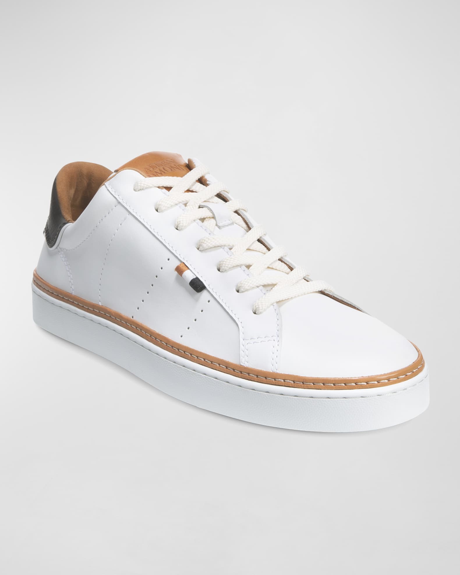 Allen Edmonds Men's Alpha Low-Top Leather Sneakers | Neiman Marcus