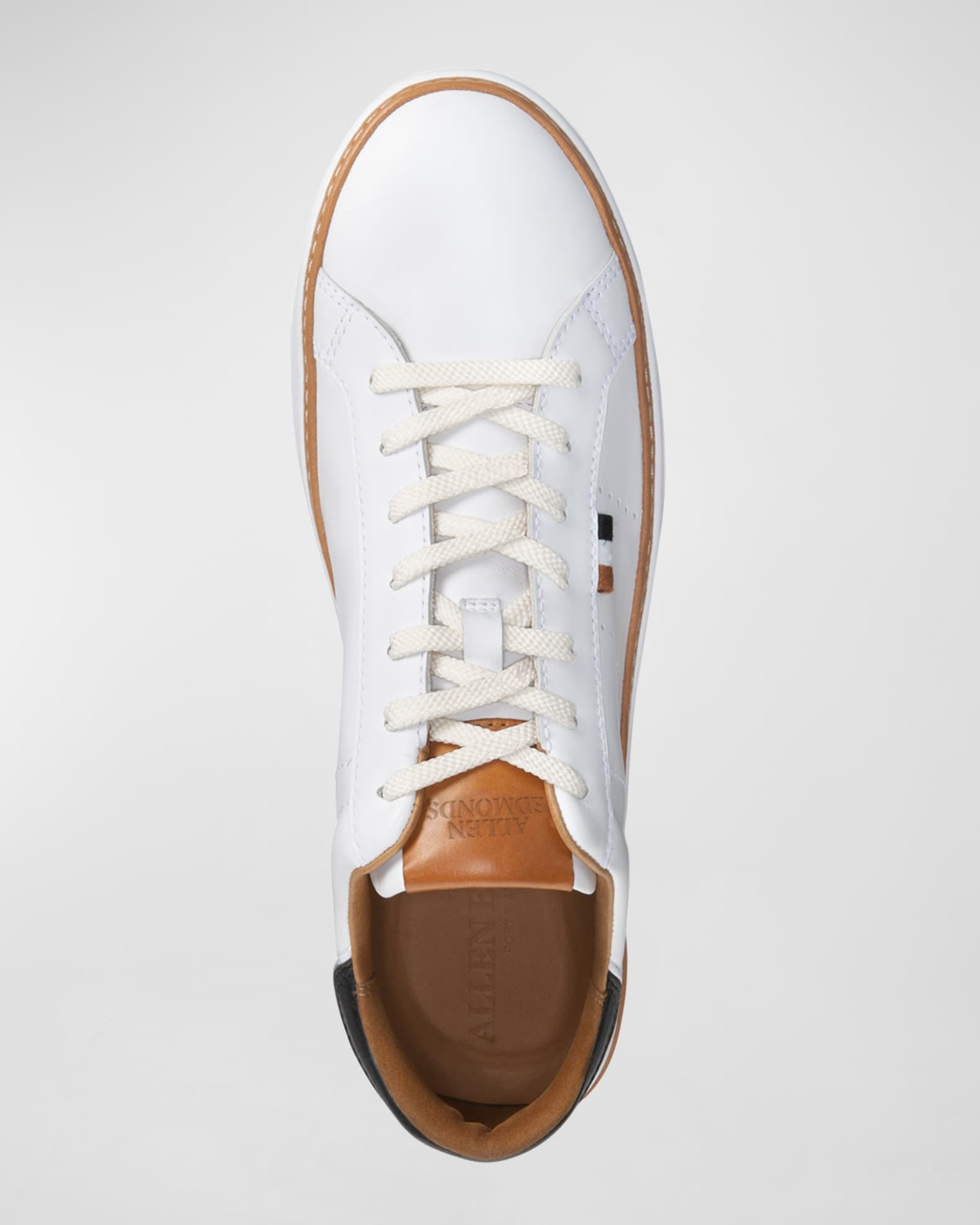 Allen Edmonds Men's Alpha Low-Top Leather Sneakers | Neiman Marcus
