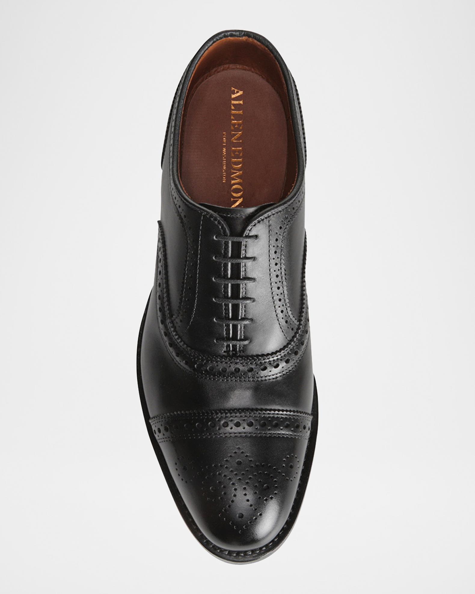 Allen Edmonds Strand Oxfords size 16 Men\'s Black Leather Dress Shoes Strand Cap-toe Oxford Dress Shoe | Men main image 2
