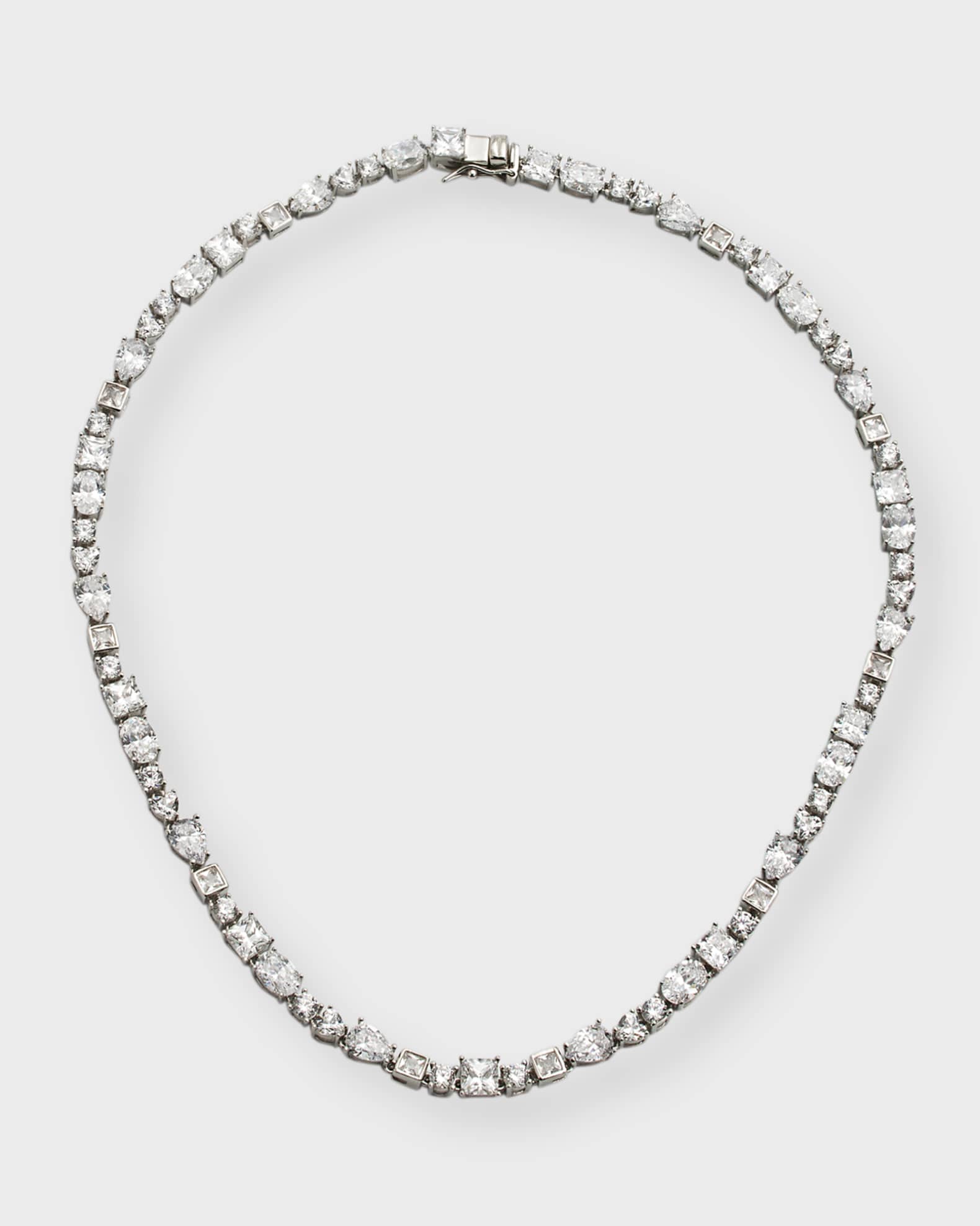 Golconda by Jay Lane MultiShape Cubic Zirconia Tennis Necklace