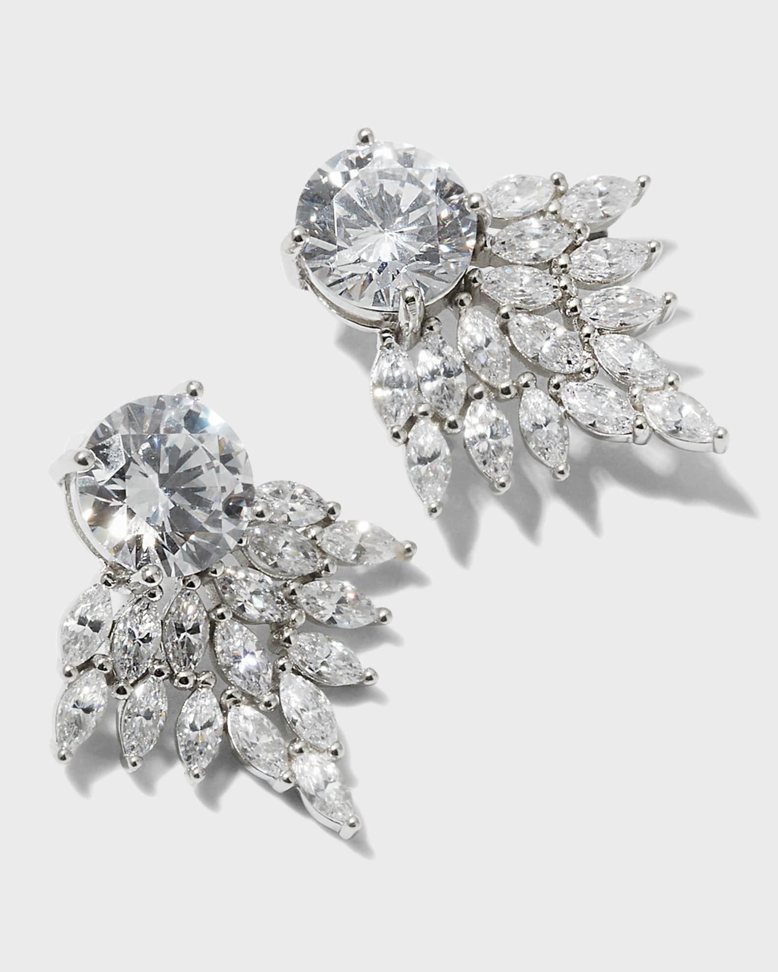 Golconda diamond earrings hot sale