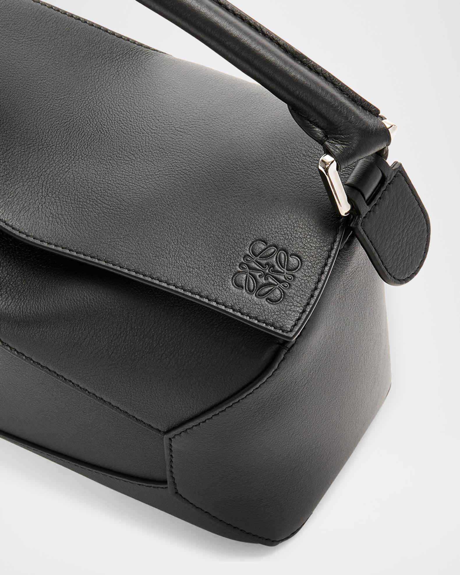 Chloe Marcie Medium Double Carry Satchel Bag in Grained Leather