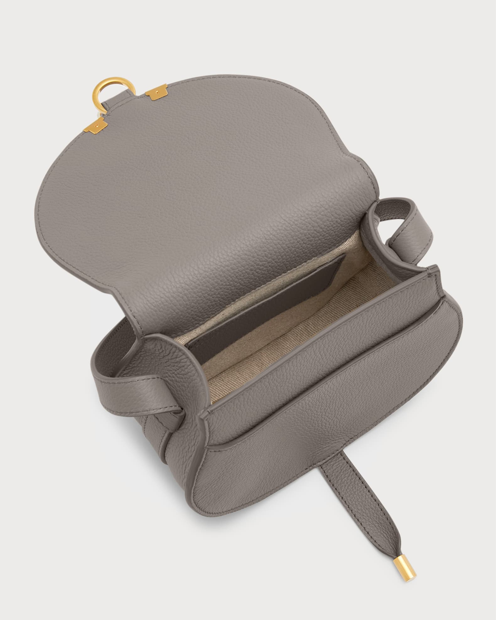 Marcie Small Crossbody Bag in Grained Calfskin