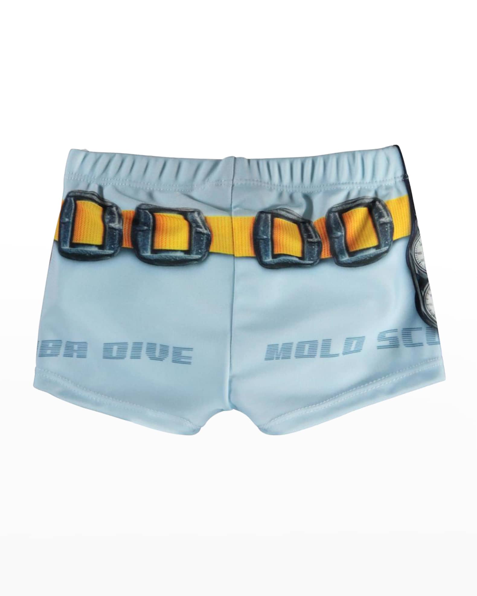 Molo Boy's Nansen Baby Swim Shorts with Diaper Cover, Size 3M3 Neiman Marcus