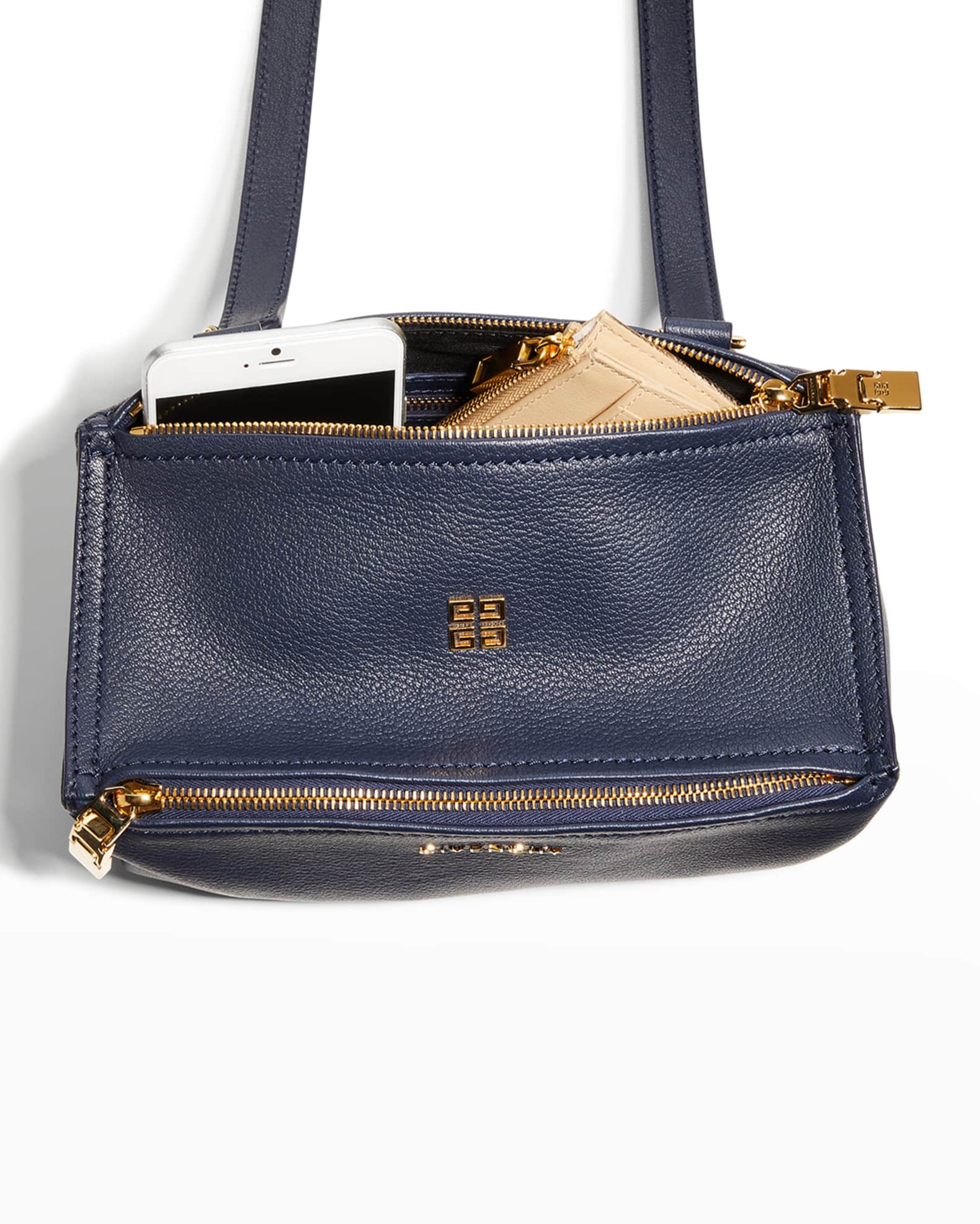Givenchy Mini Pandora Crossbody Bag in Leather Neiman Marcus
