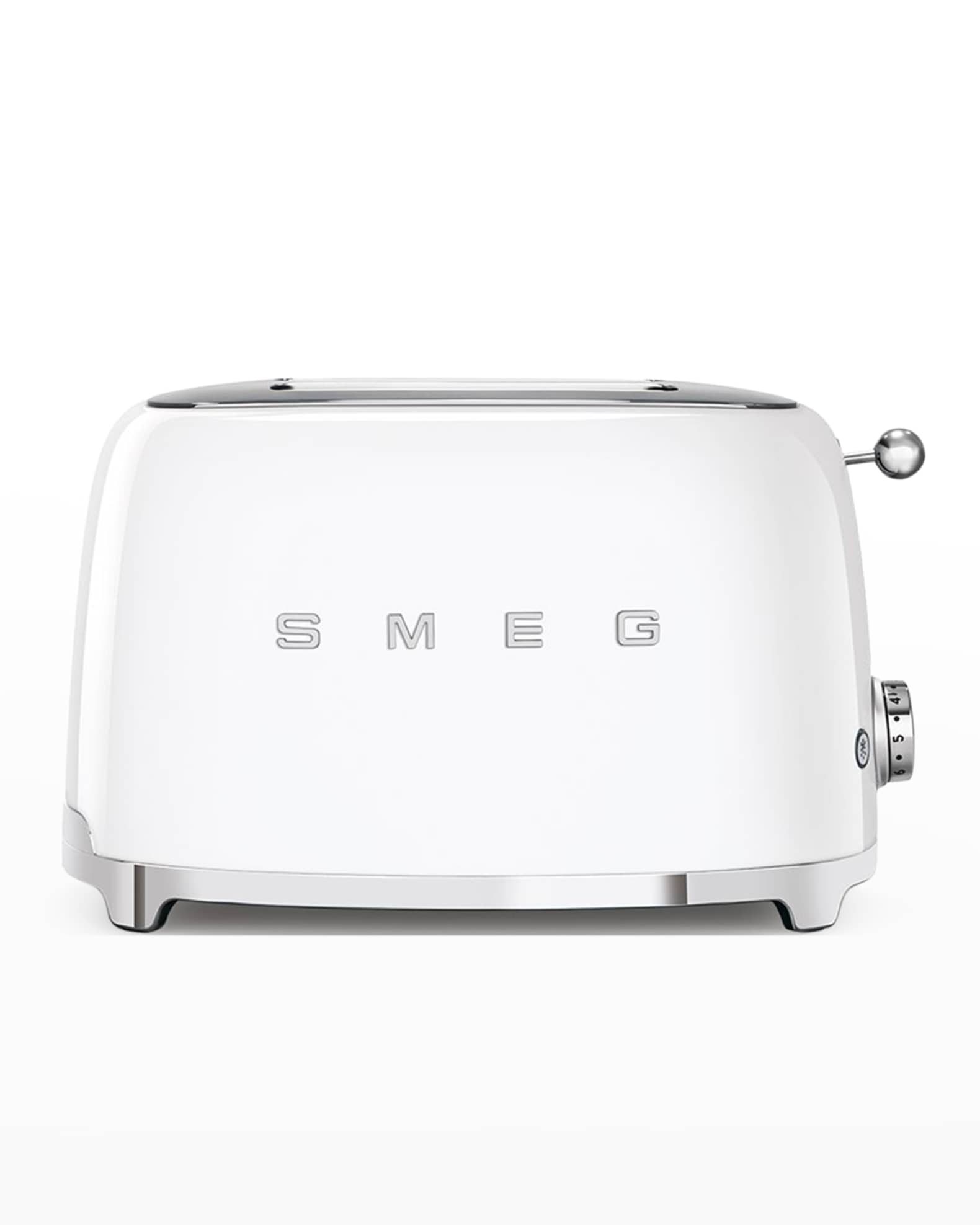 Smeg Retro 2Slice Toaster, White Neiman Marcus