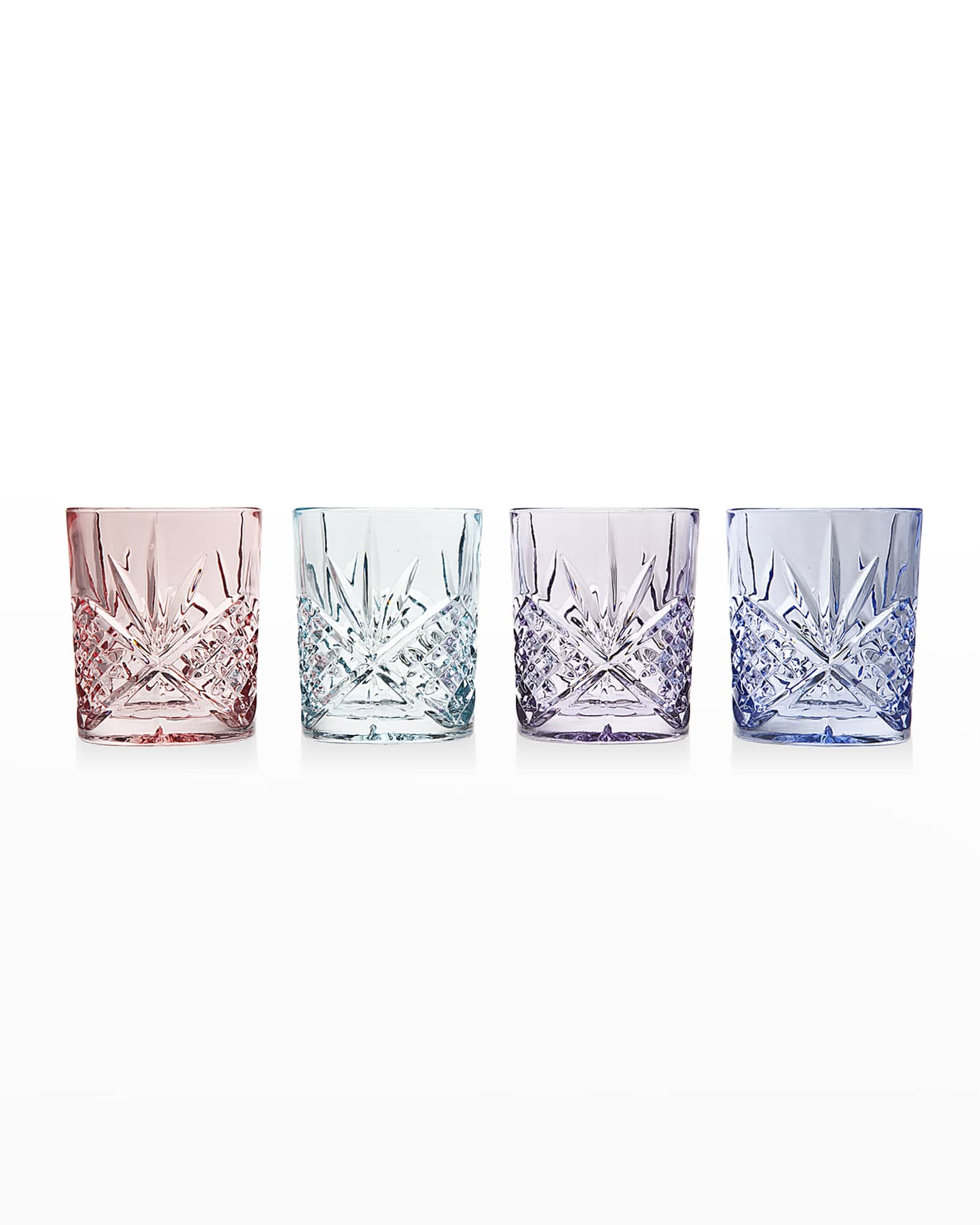 Dublin Blush Double Old Fashion Glasses 0
