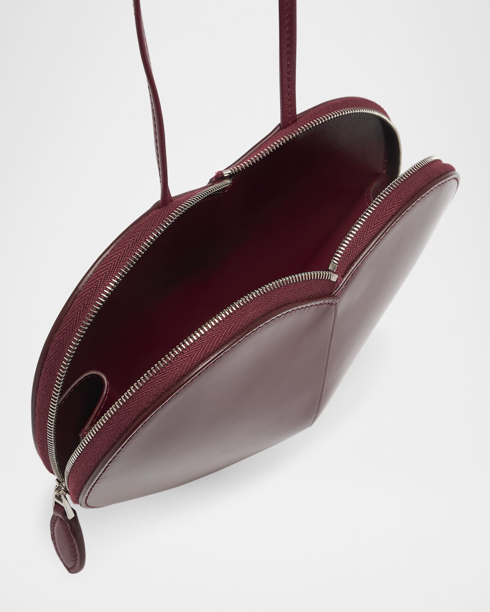 ALAIA Le Coeur Crossbody Bag in Patent Leather | Neiman Marcus