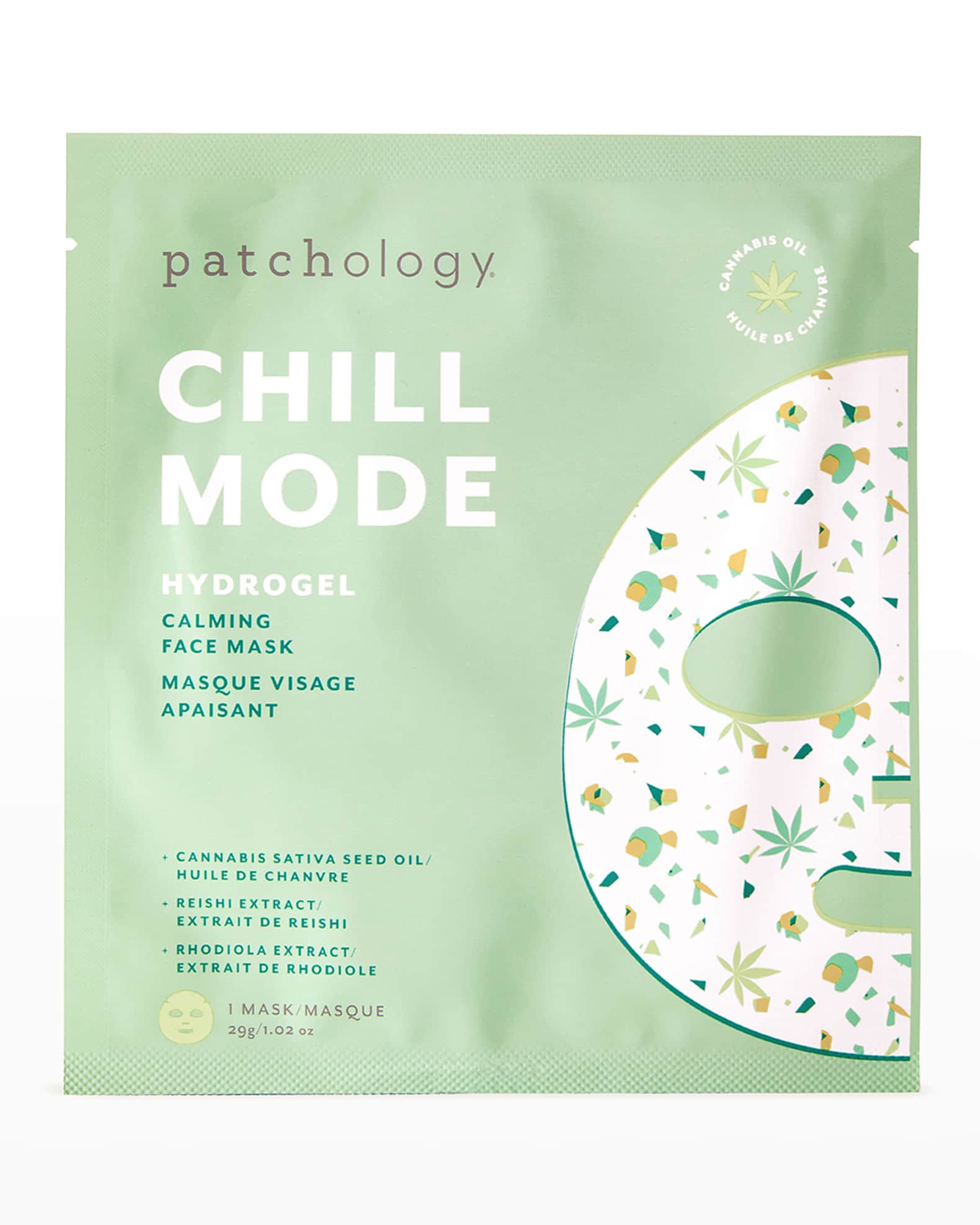 Patchology Chill Mode Calming CBD Hydrogel Mask