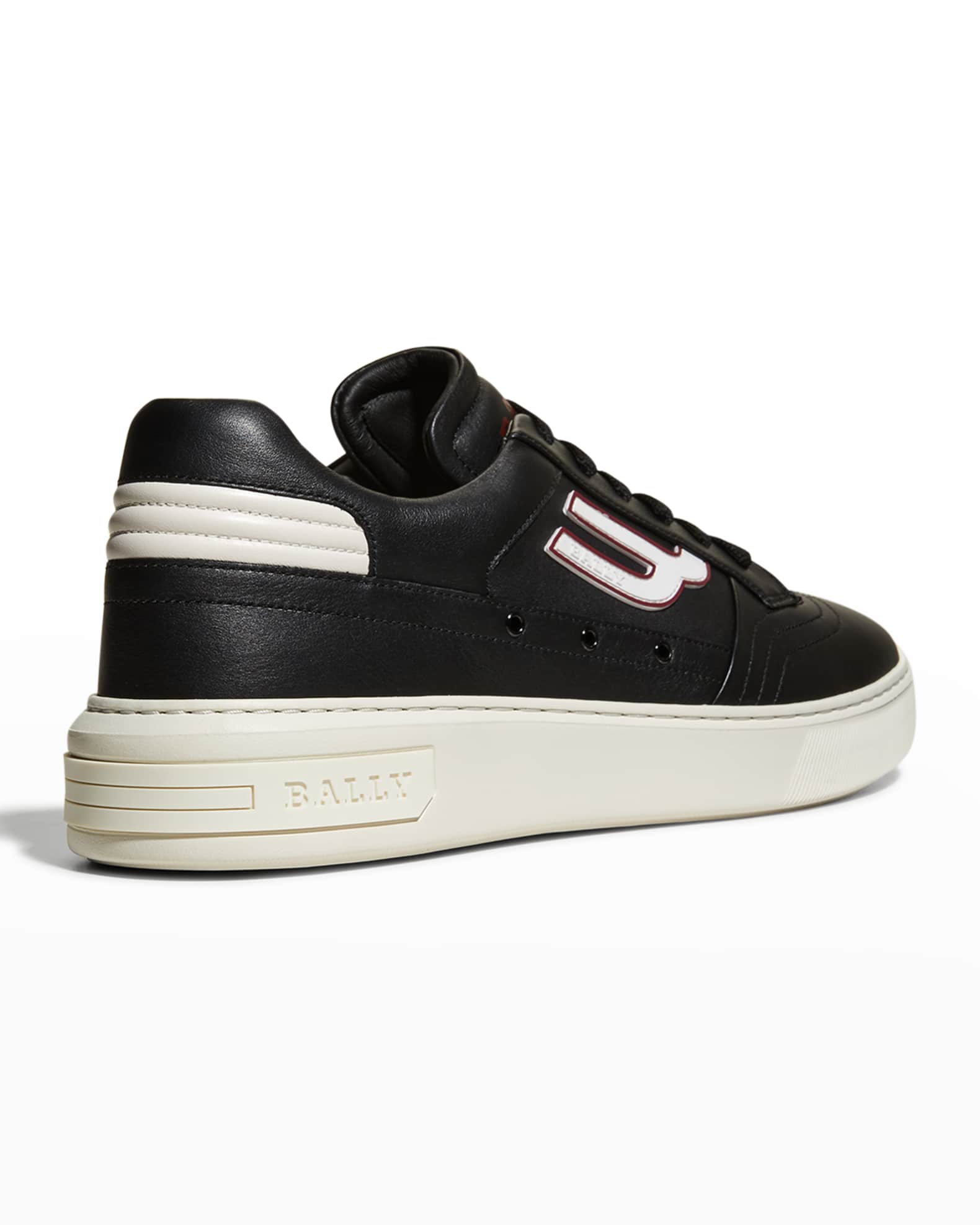 Bally Men's Triumph Leather Low-Top Sneakers | Neiman Marcus