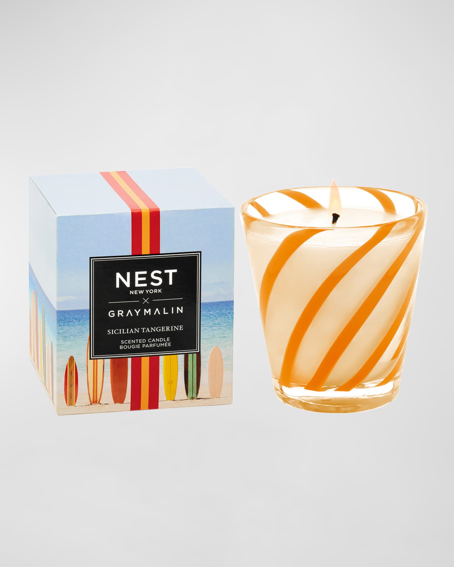 NEST New York x Gray Malin 8.1 oz. Sicilian Tangerine Classic Candle Neiman Marcus