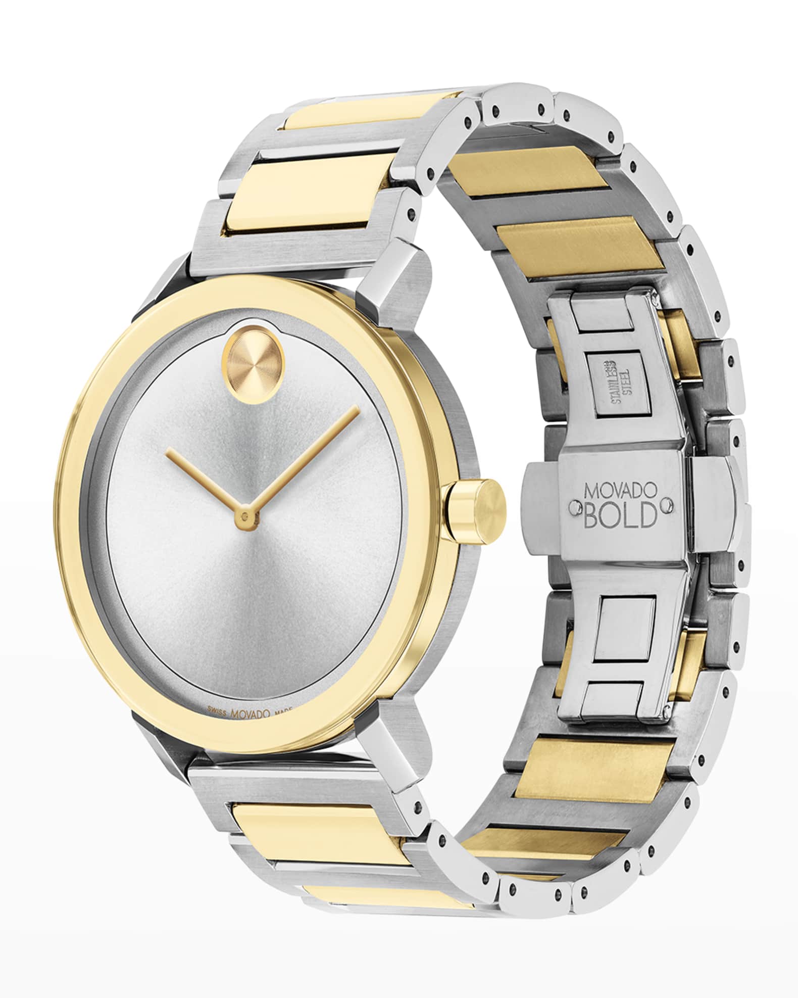 Movado Gold And Silver Watch