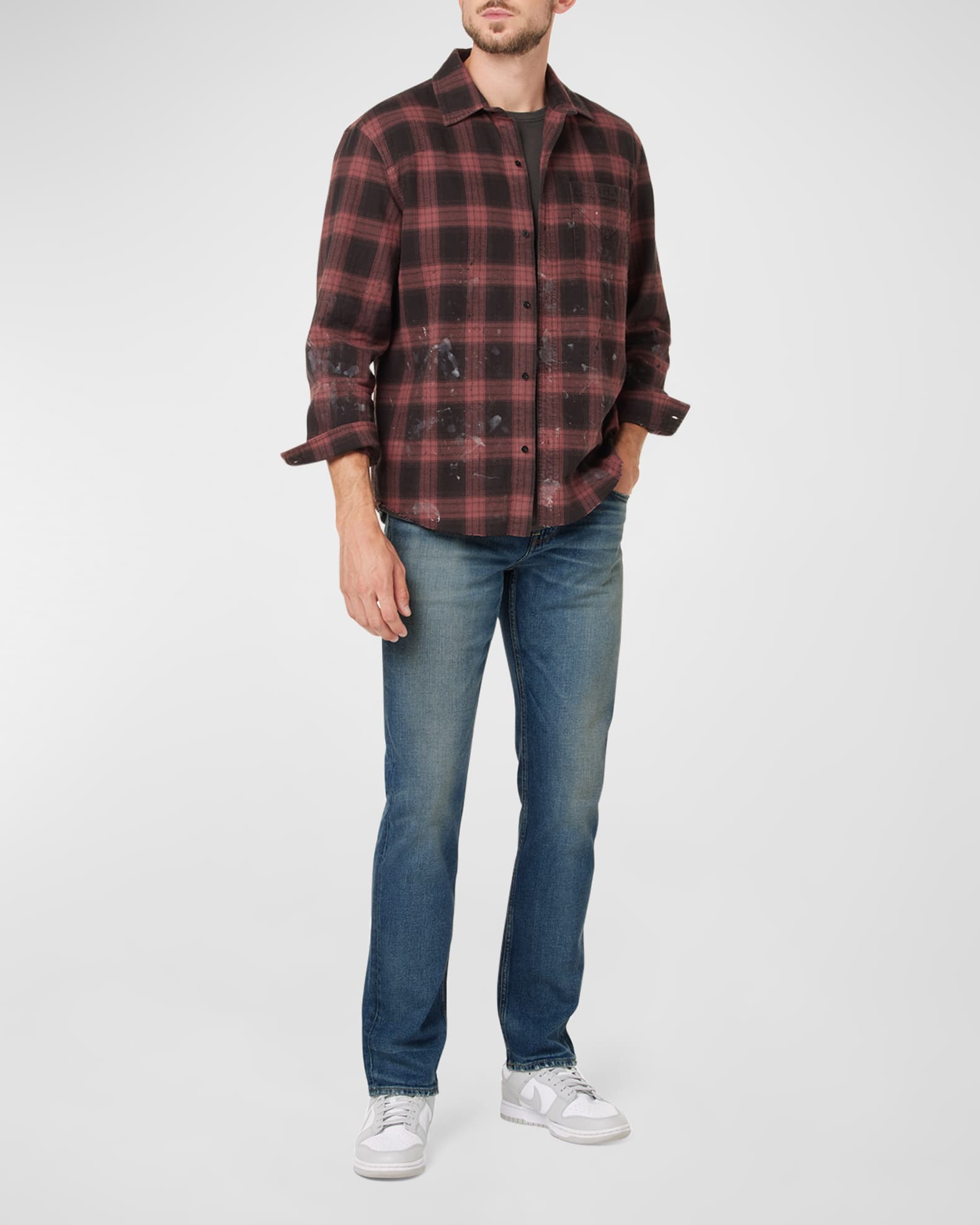 Hudson Men's Blake Slim-Straight Jeans | Neiman Marcus