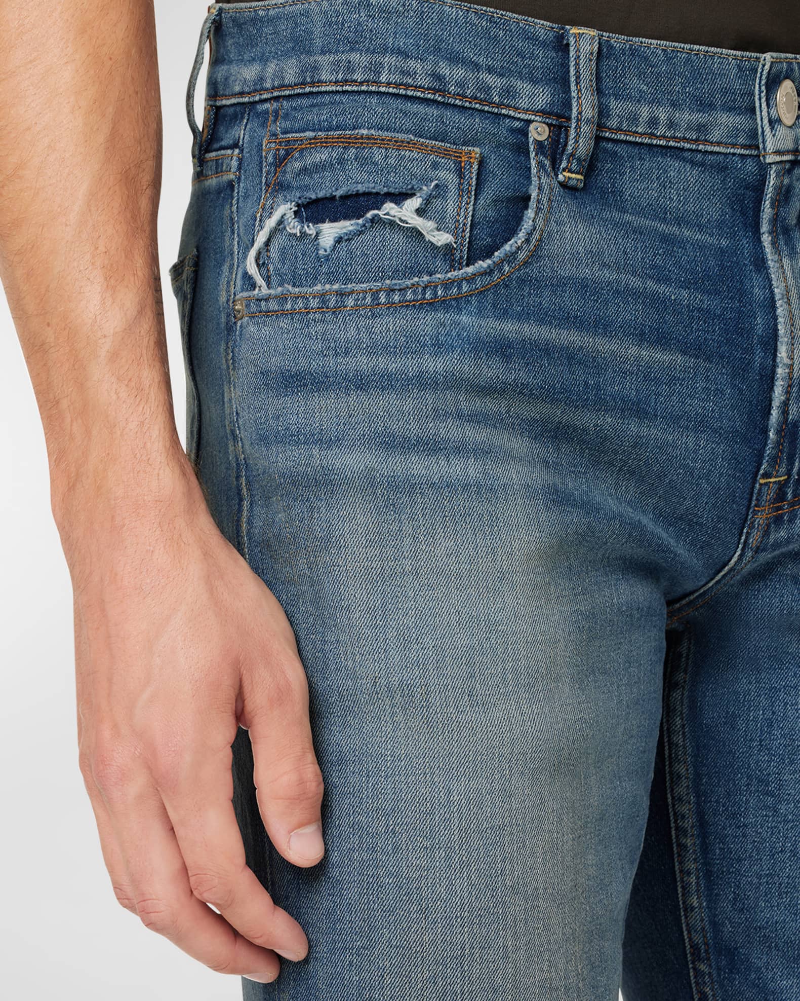 Hudson Men's Blake Slim-Straight Jeans | Neiman Marcus