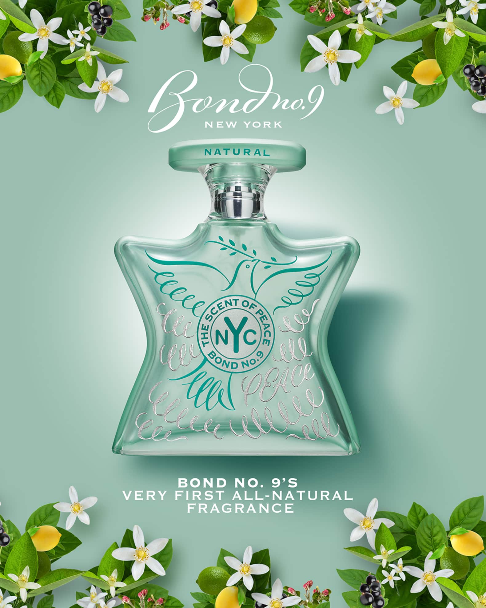 Bond No.9 New York Scent of Peace Natural Eau de Parfum, 3.4 oz