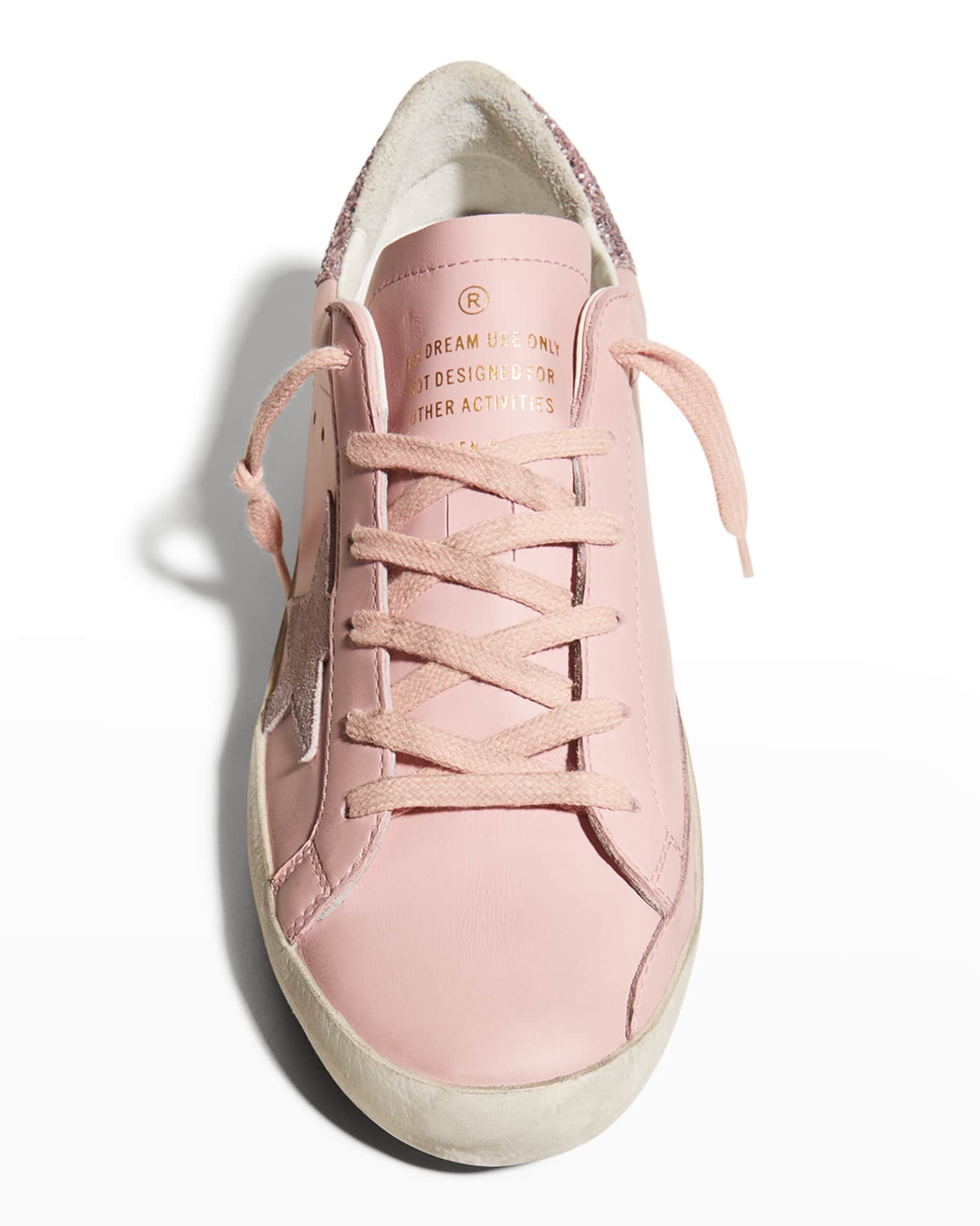 Superstar tonal leather sneakers clearance