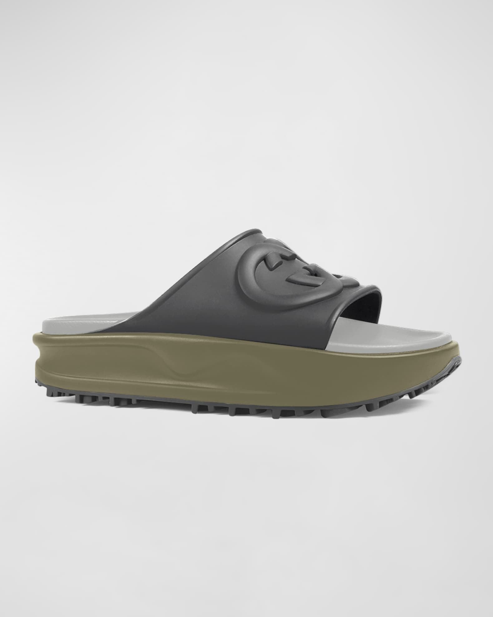 Men s Interlocking G Slide Sandals